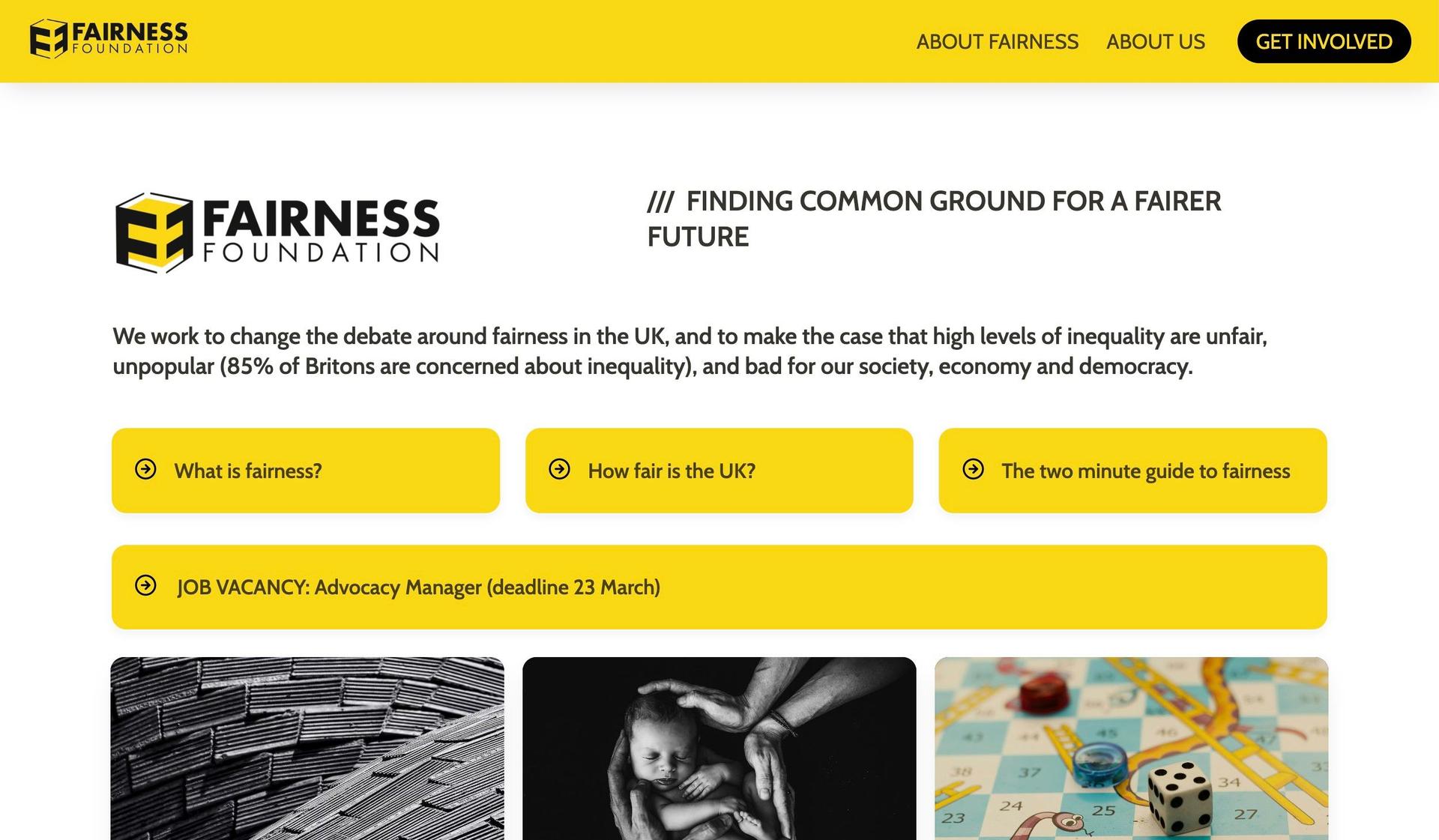 Fairness Foundation-examples of notion websites