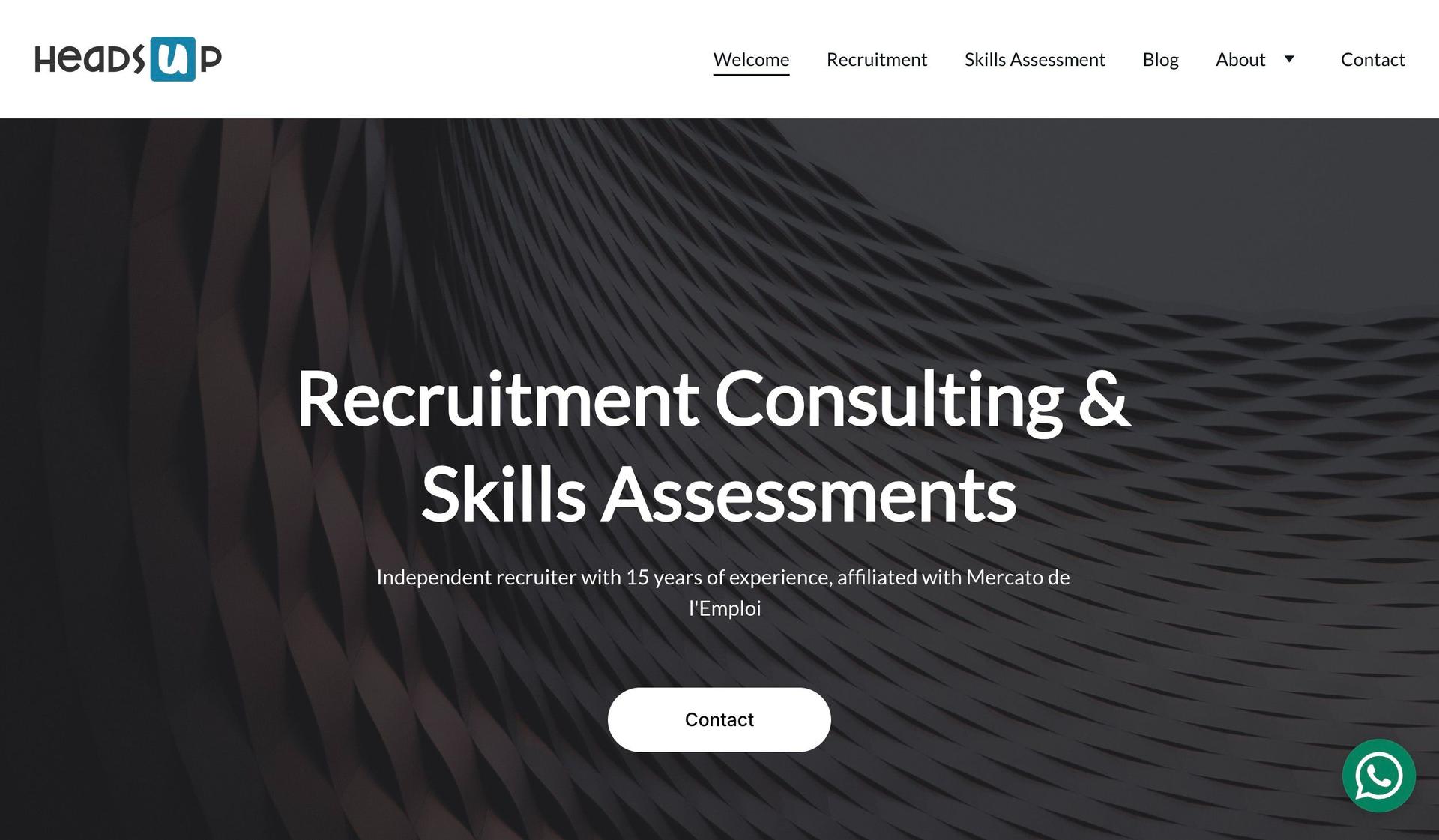 Heads Up-examples of notion websites