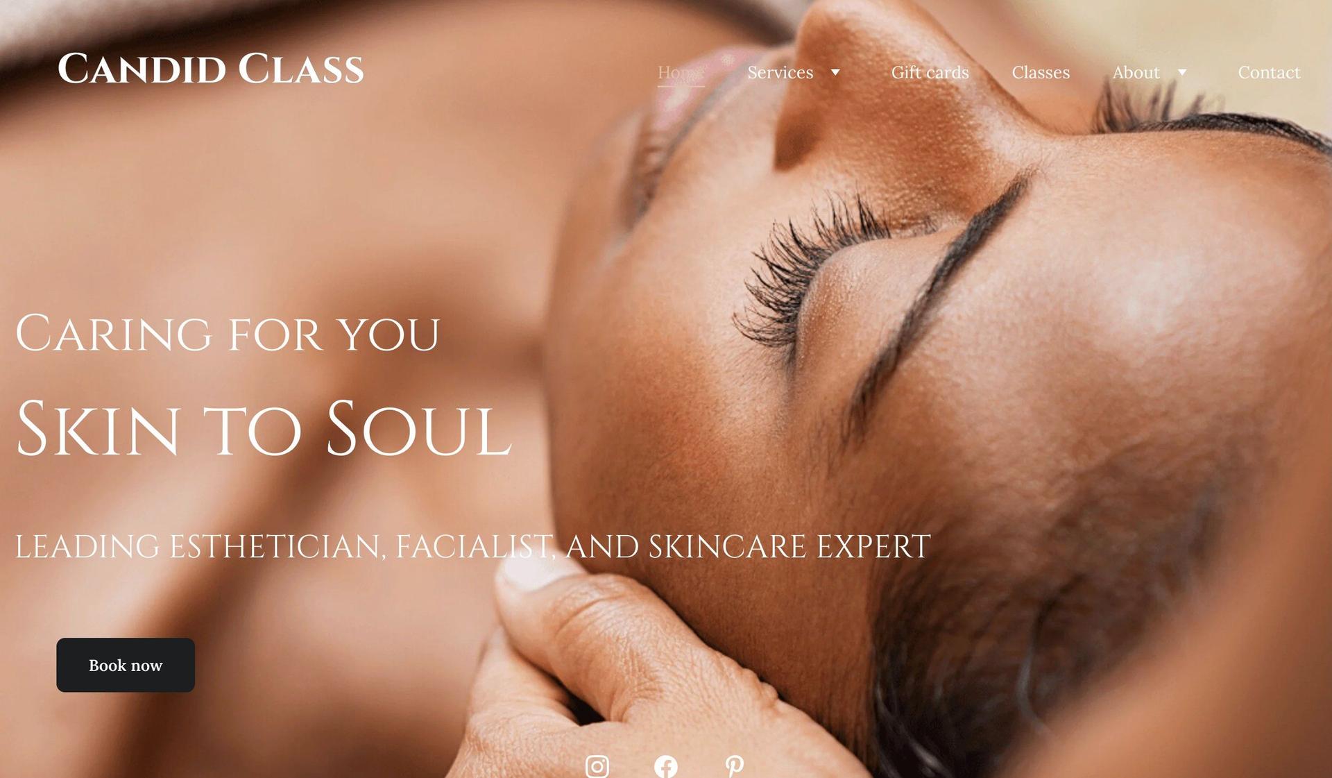 Candid Class-hostinger website examples