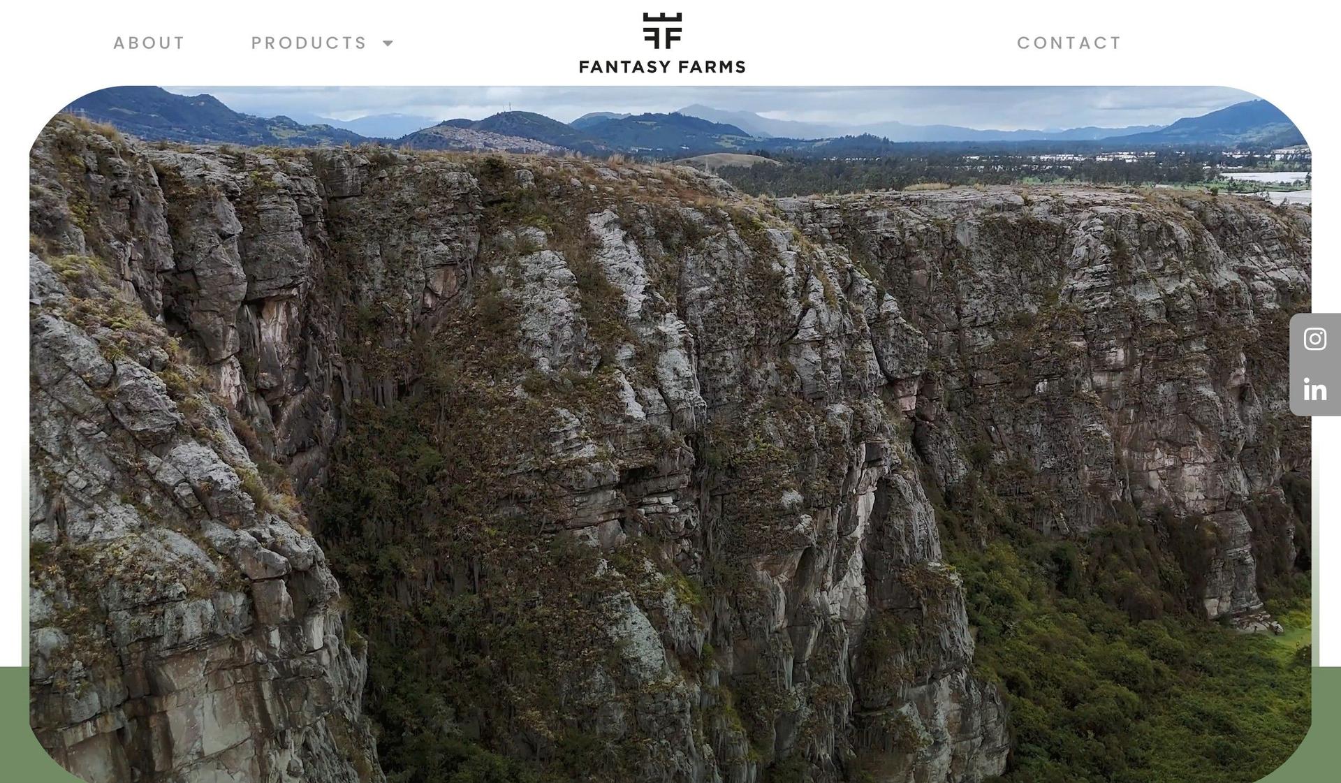 Fantasy Farms-hostinger website examples