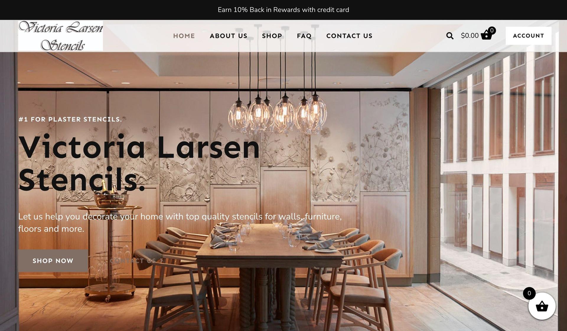 Victoria Larsen-hostinger website examples