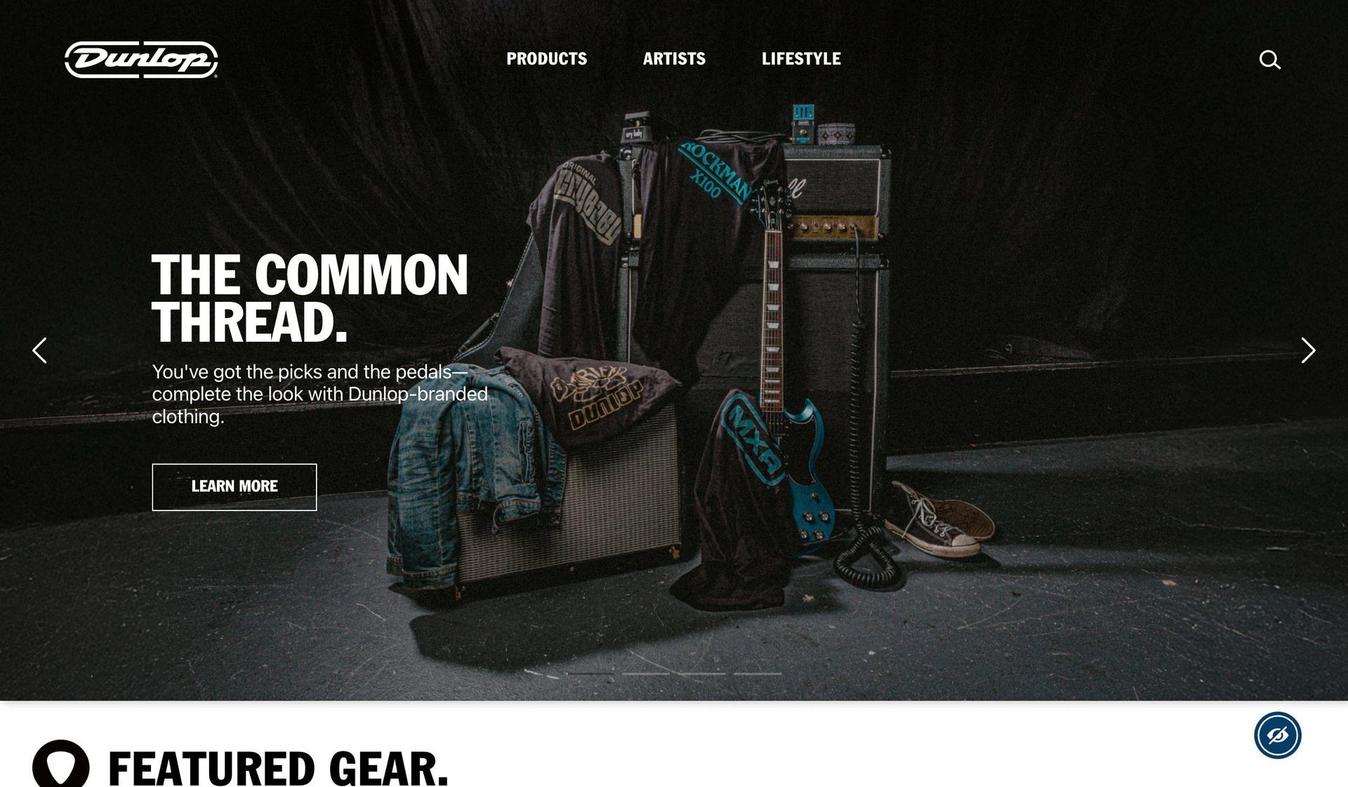 Jim Dunlop-examples of bigcommerce stores
