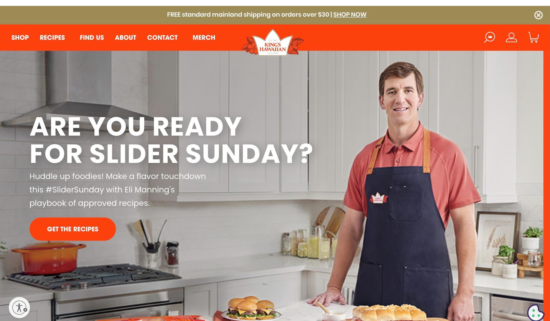 King's Hawaiian-examples of bigcommerce stores