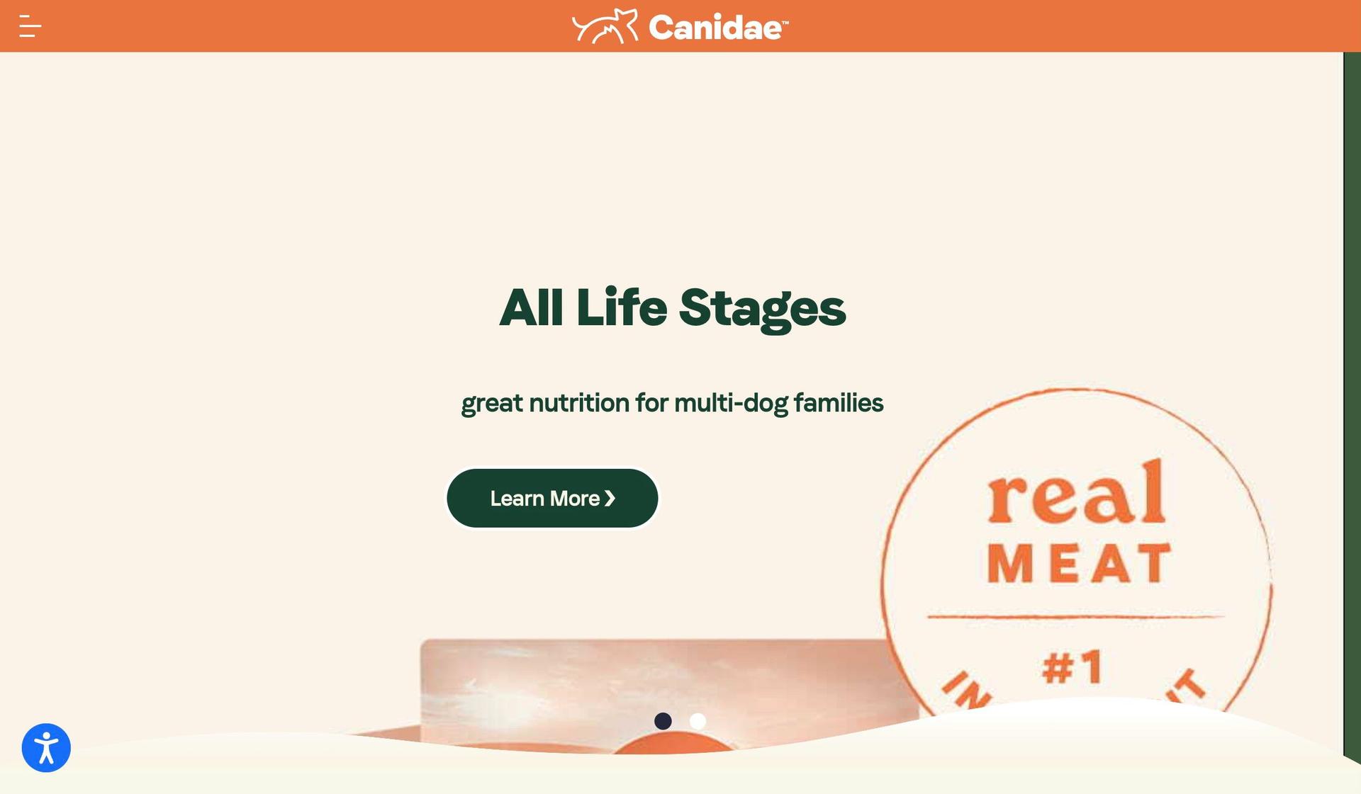 Canidae-examples of bigcommerce stores