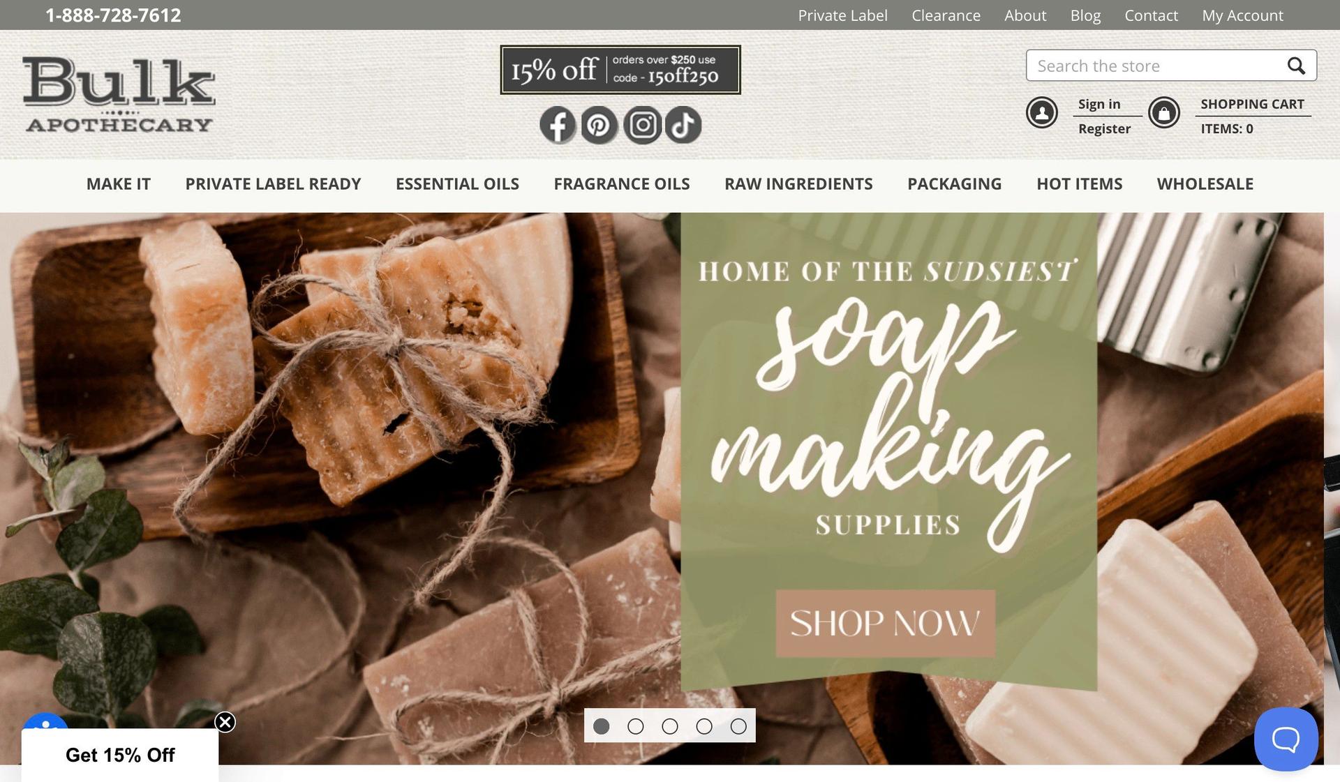 Bulk Apothecary-examples of bigcommerce stores