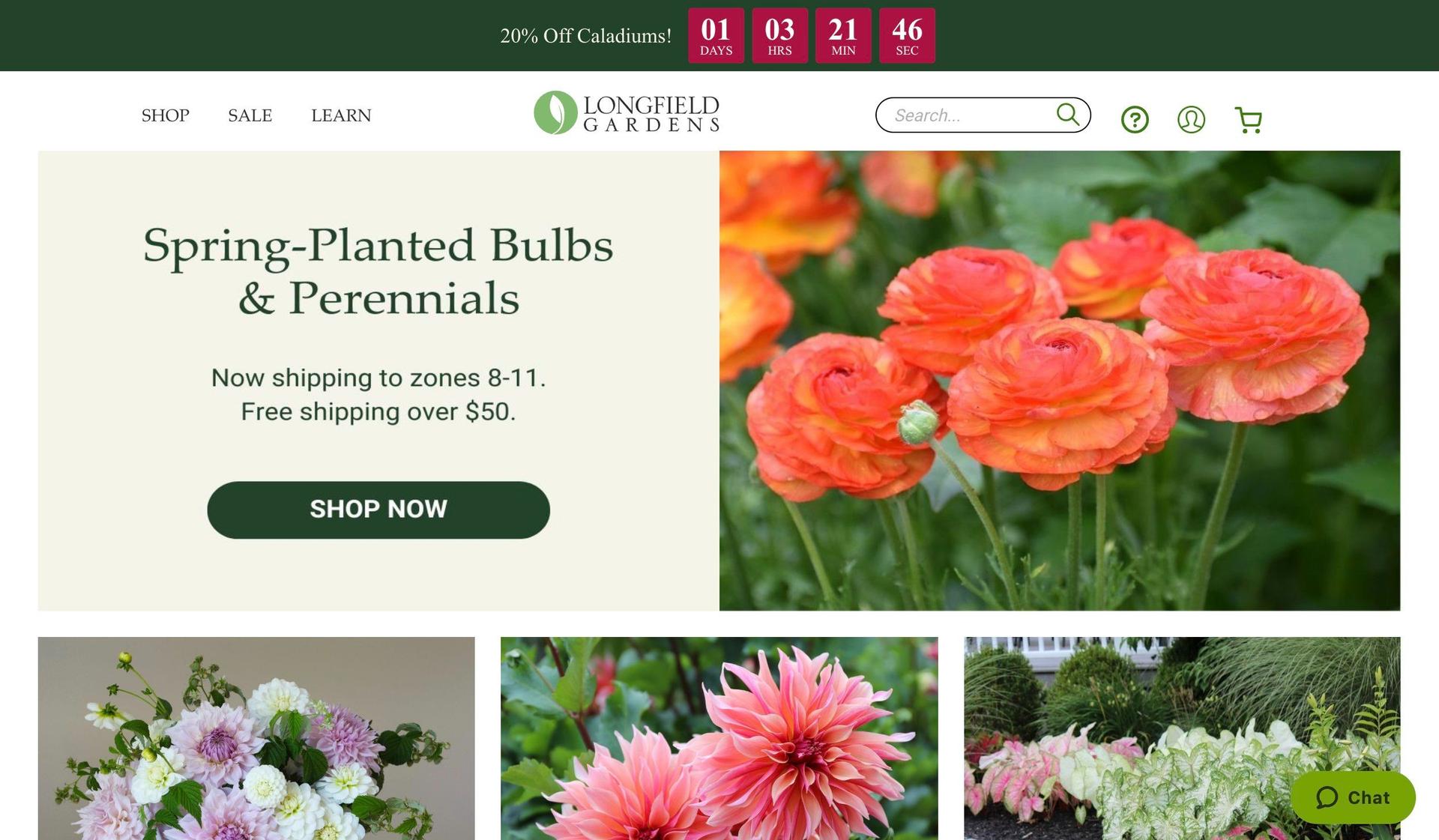 Longfield Gardens-examples of bigcommerce stores