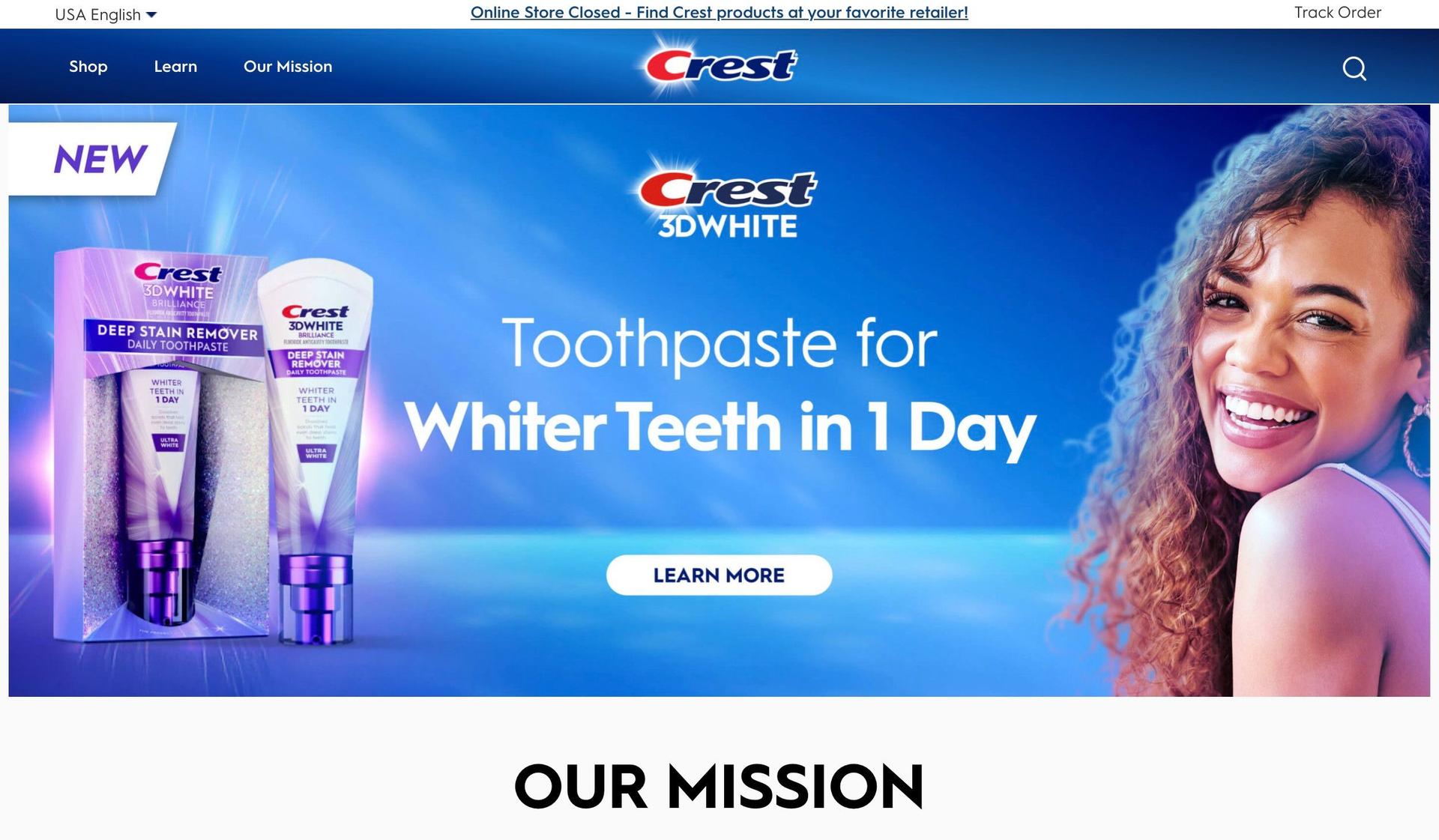 Crest-examples of bigcommerce stores