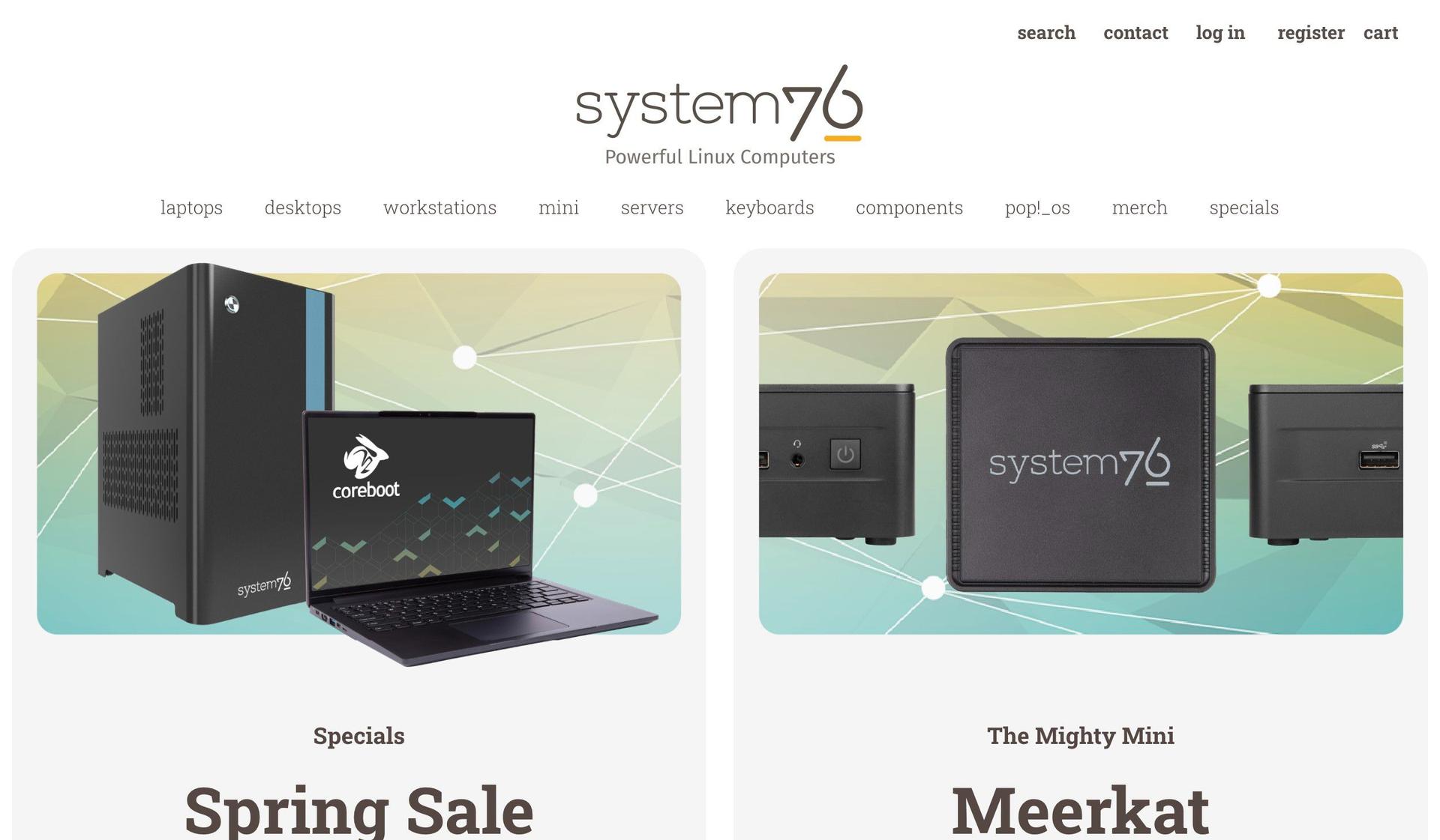 System76-examples of bigcommerce stores