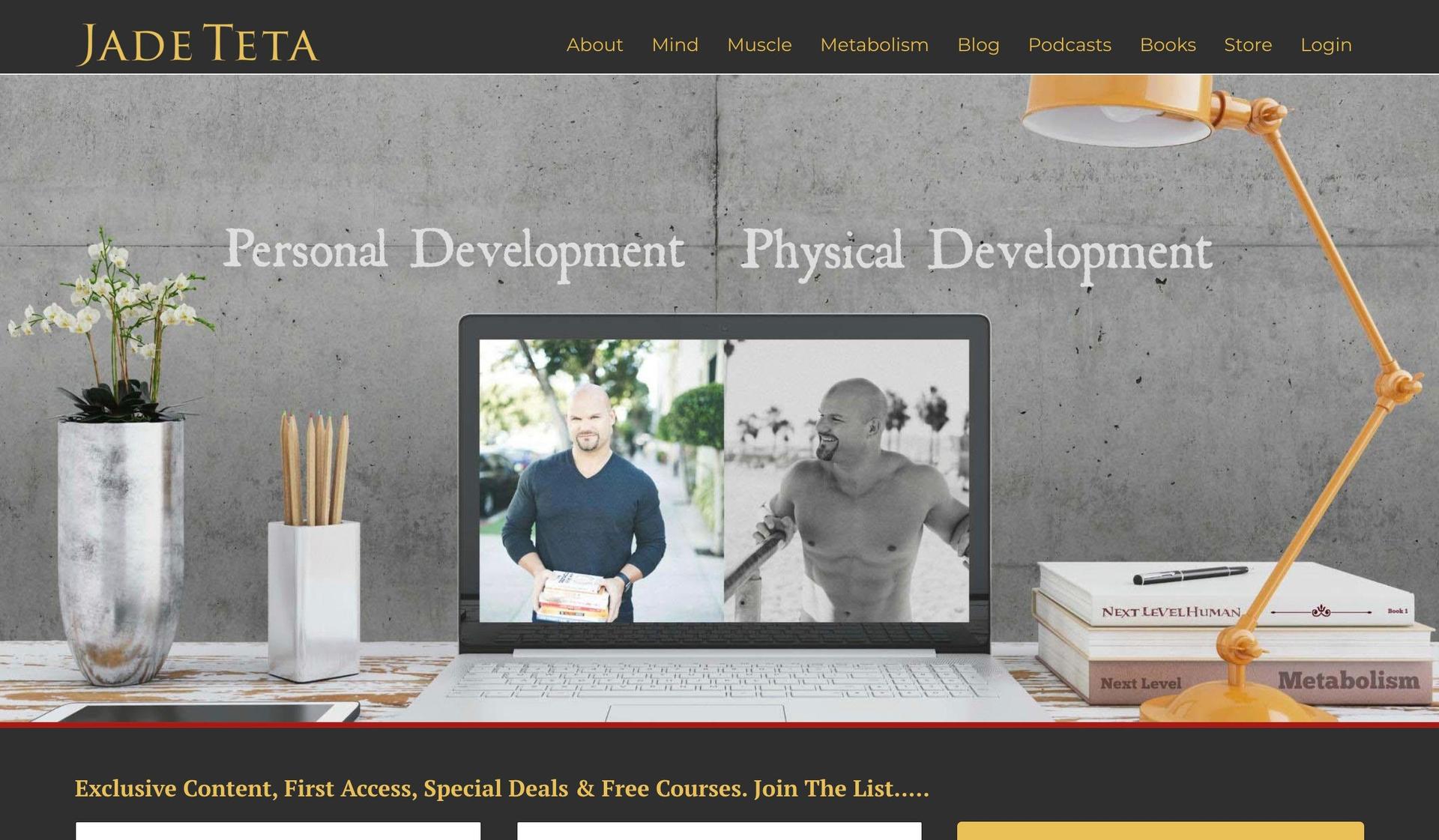 Jade Teta-kajabi website examples