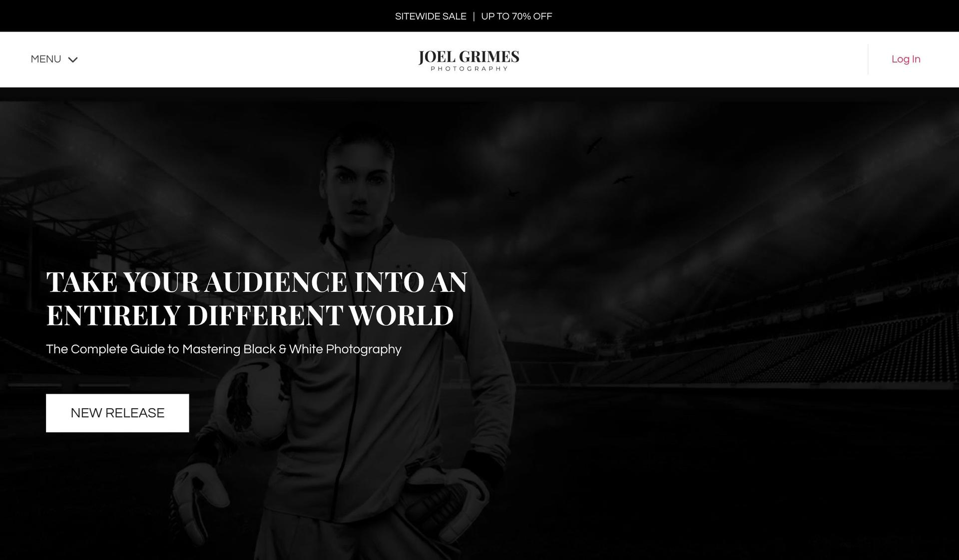 Joel Grimes-kajabi website examples