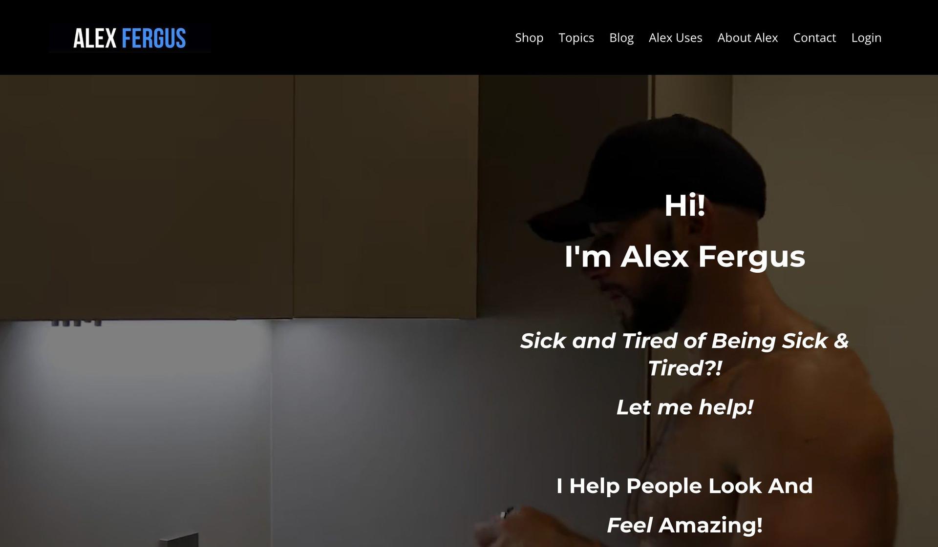 Alex Fergus-kajabi website examples