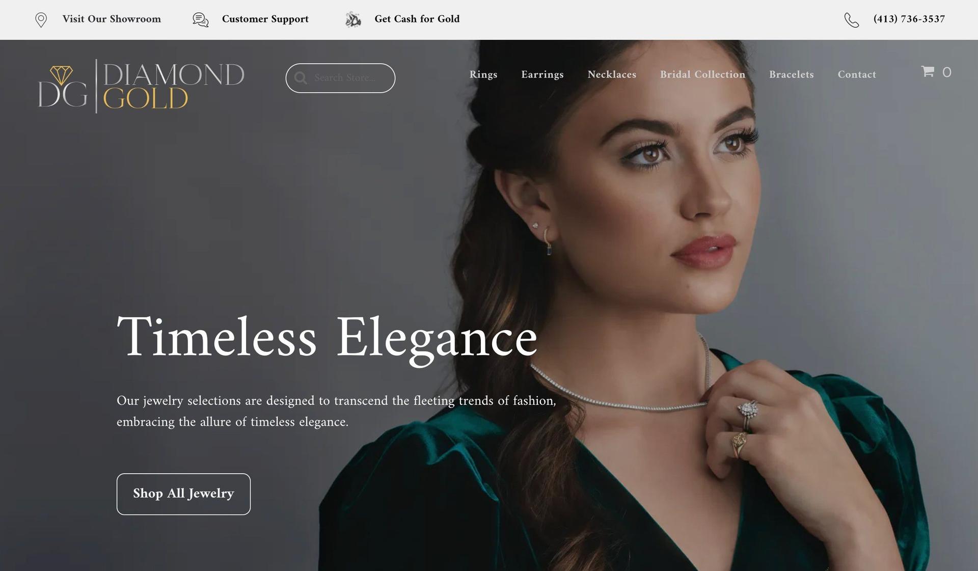 DG Diamond Gold-duda website examples