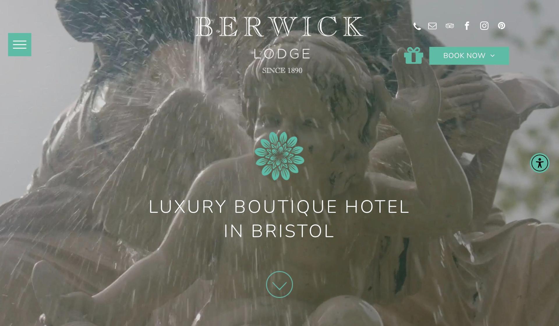 Berwick Lodge-duda website examples