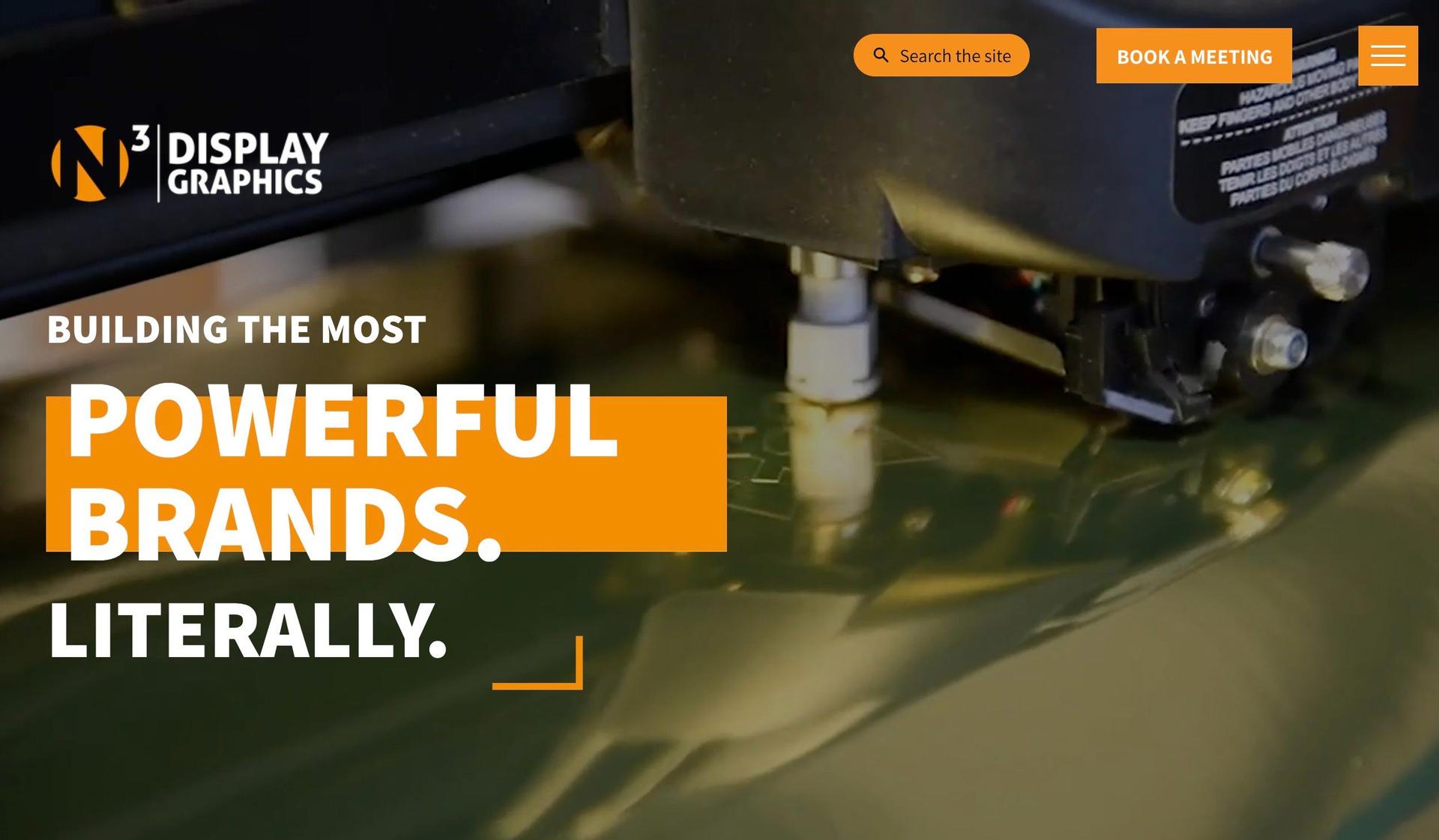 N3 Display Graphics-duda website examples