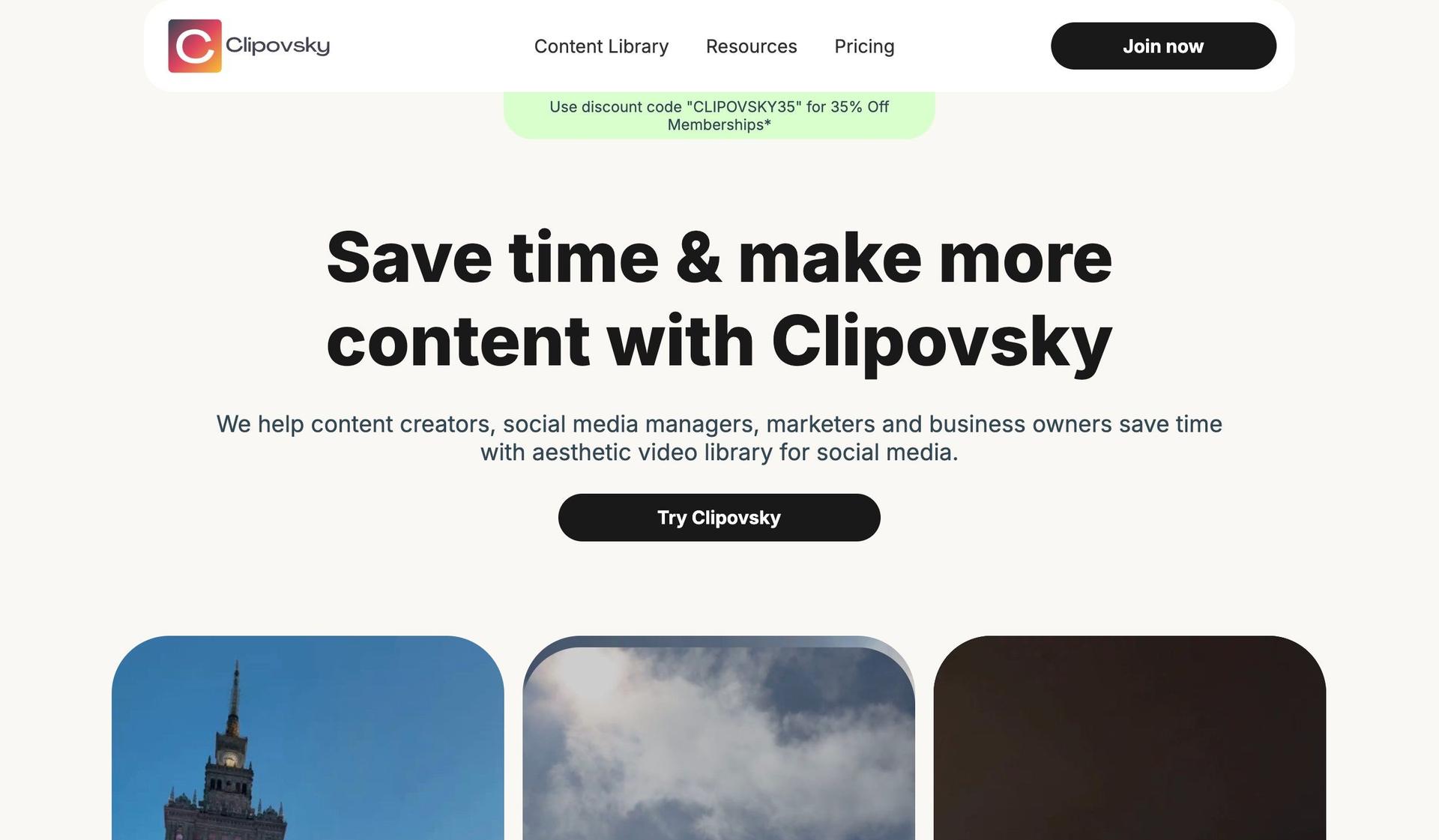 Clipovsky-duda website examples