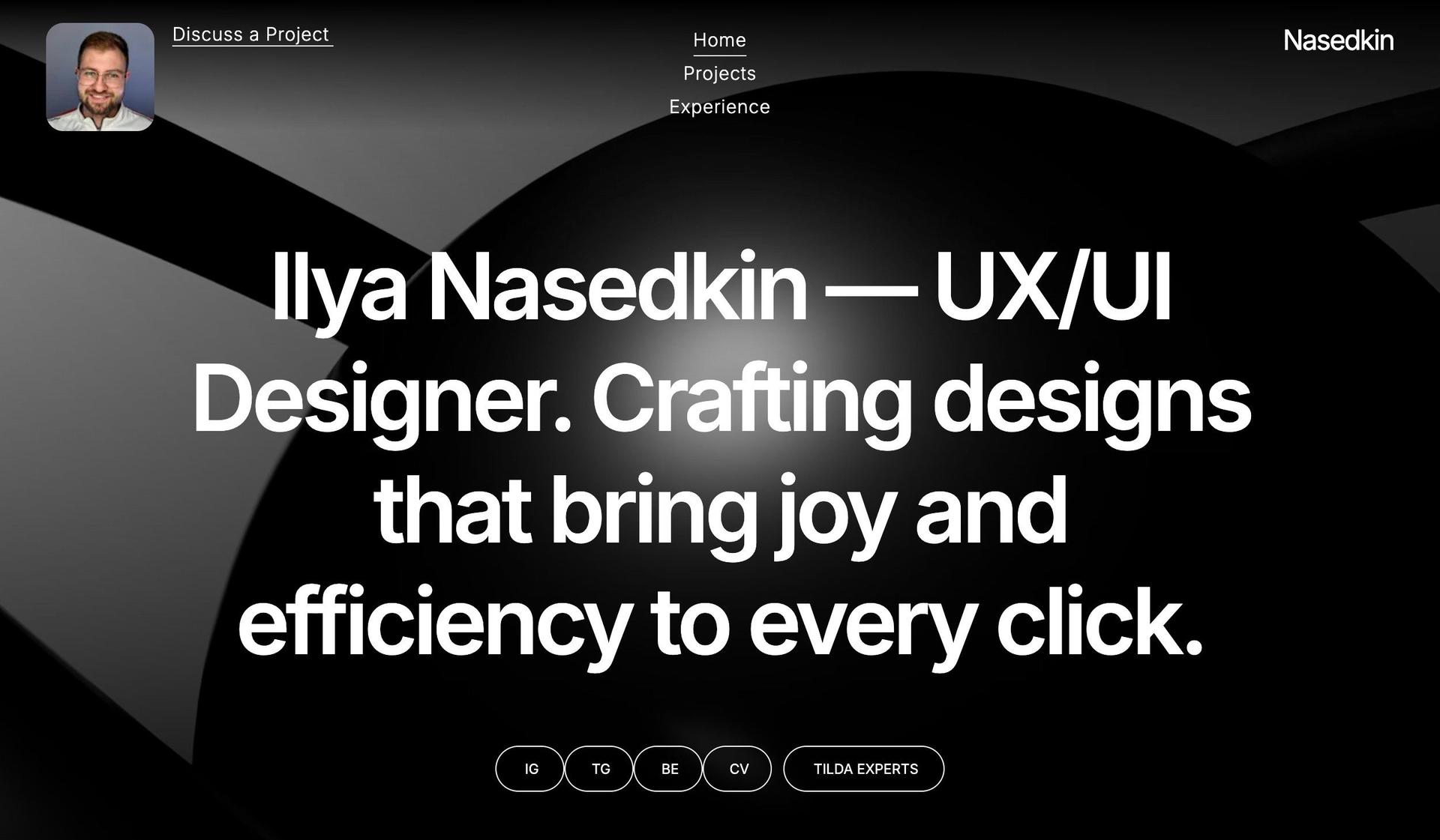 Ilyana Sedkin-duda website examples