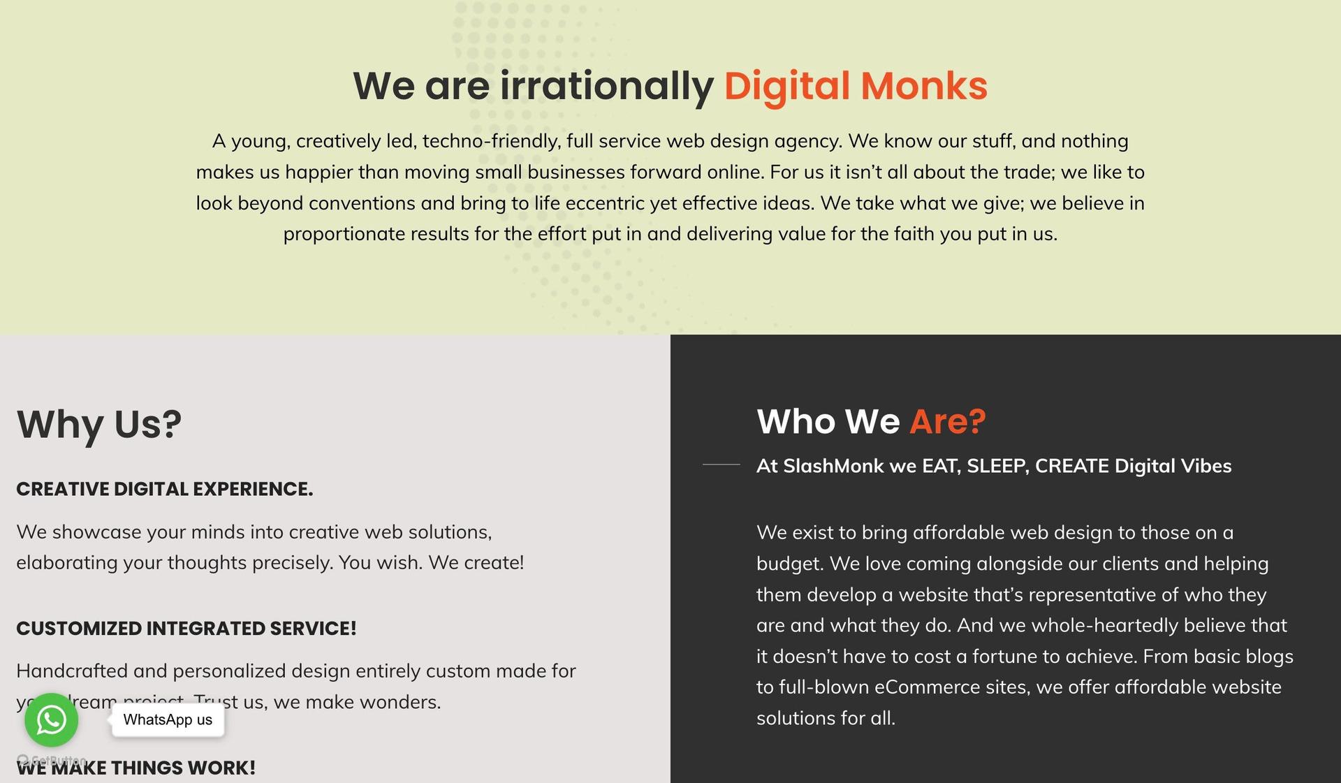 Slash Monk-bluehost websites