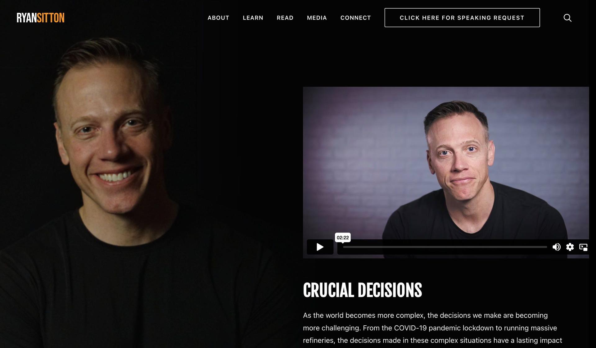 Ryan Sitton-bluehost websites