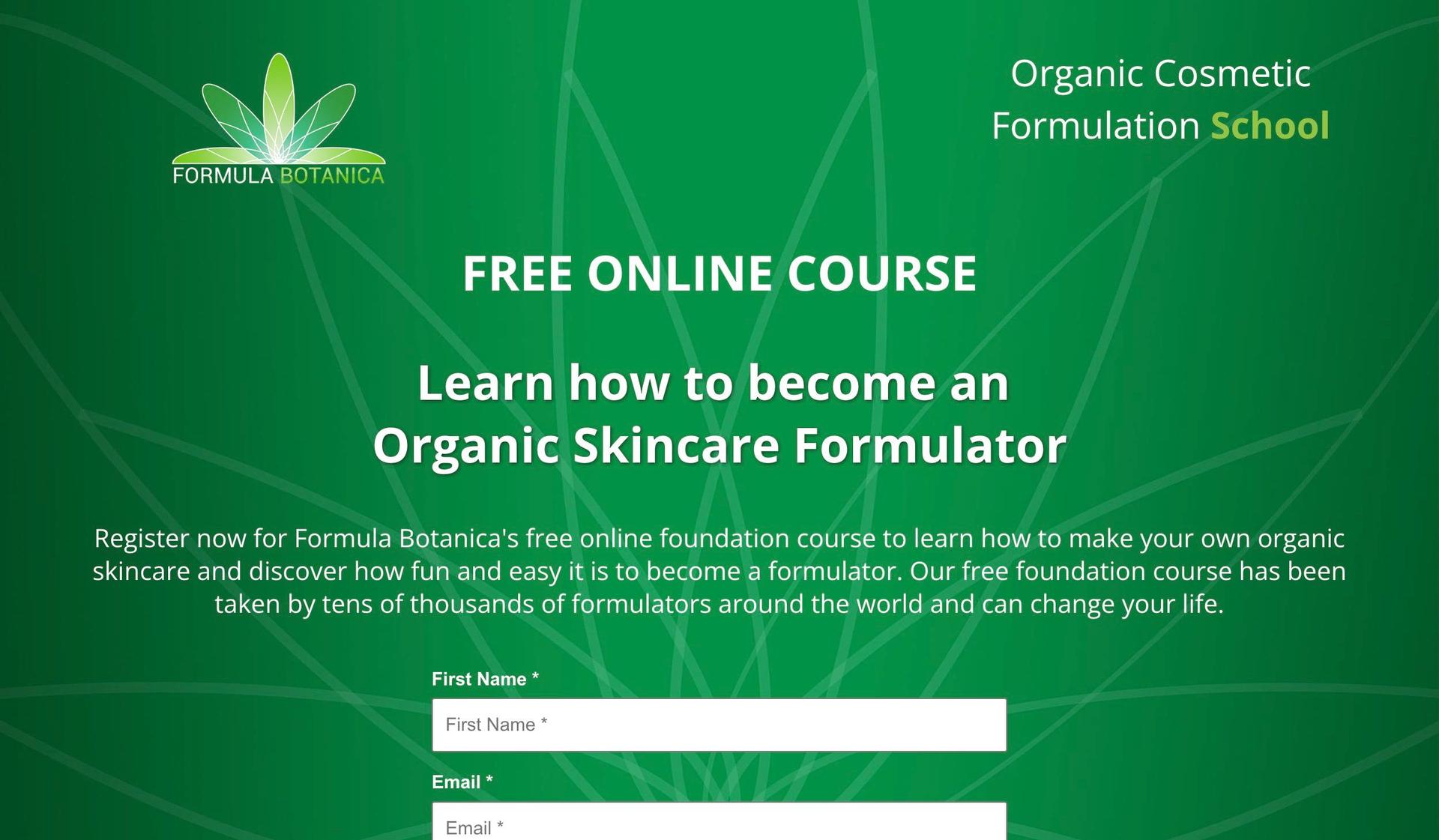 Formula Botanica-clickfunnels website examples