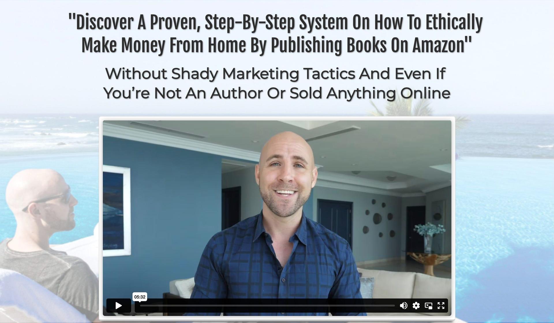 Mastering Book Publishing-clickfunnels website examples