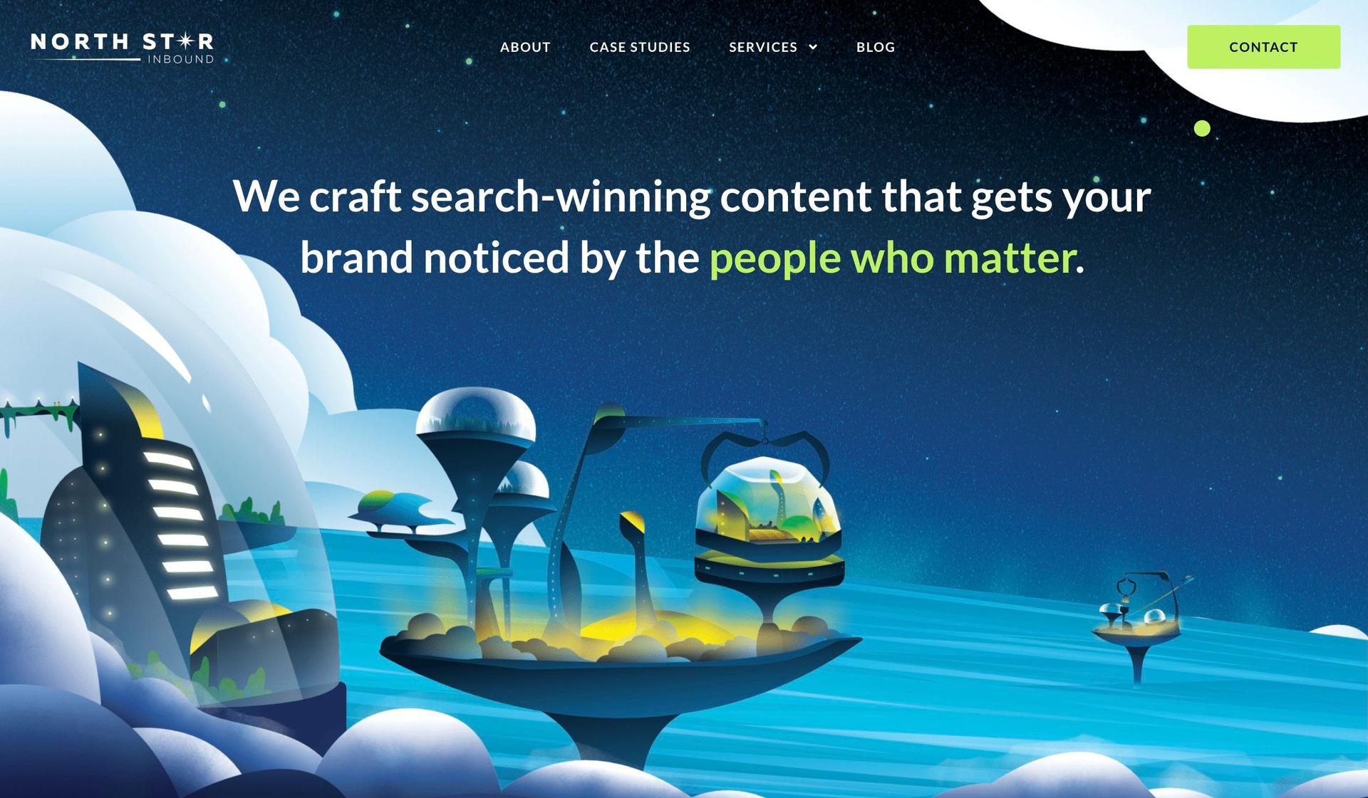 North Star Inbound-+wordpress website examples+