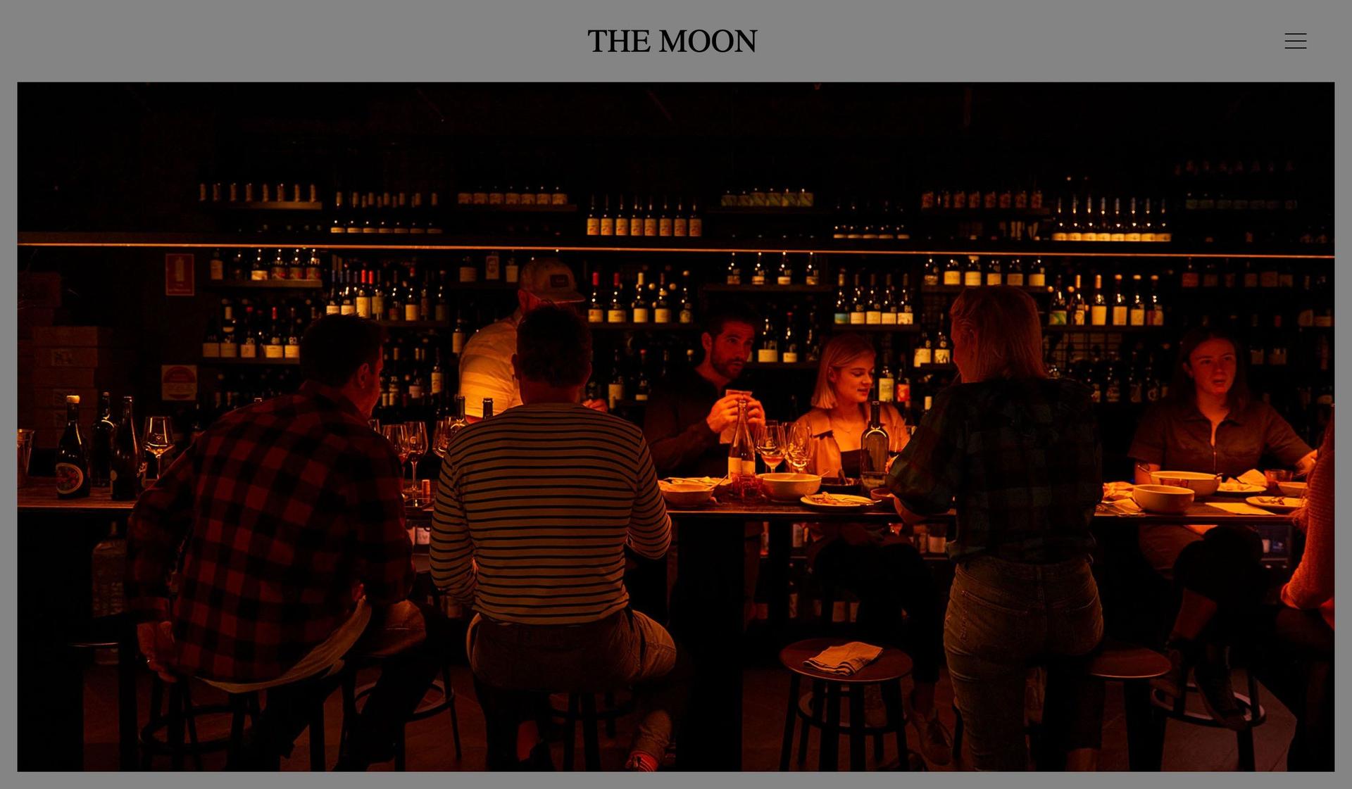 The Moon in Melbourne-wine bar websites