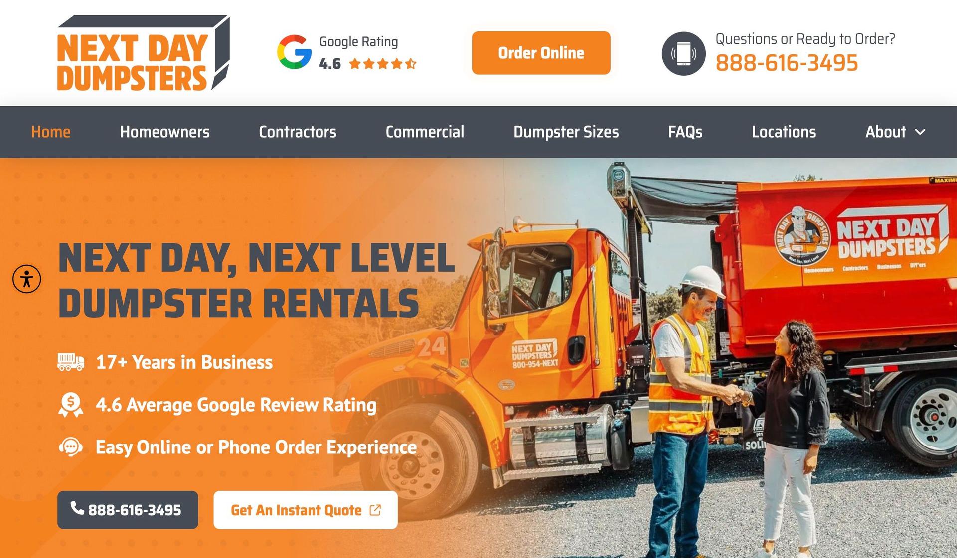 Next Day Dumpsters-dumpster rental websites