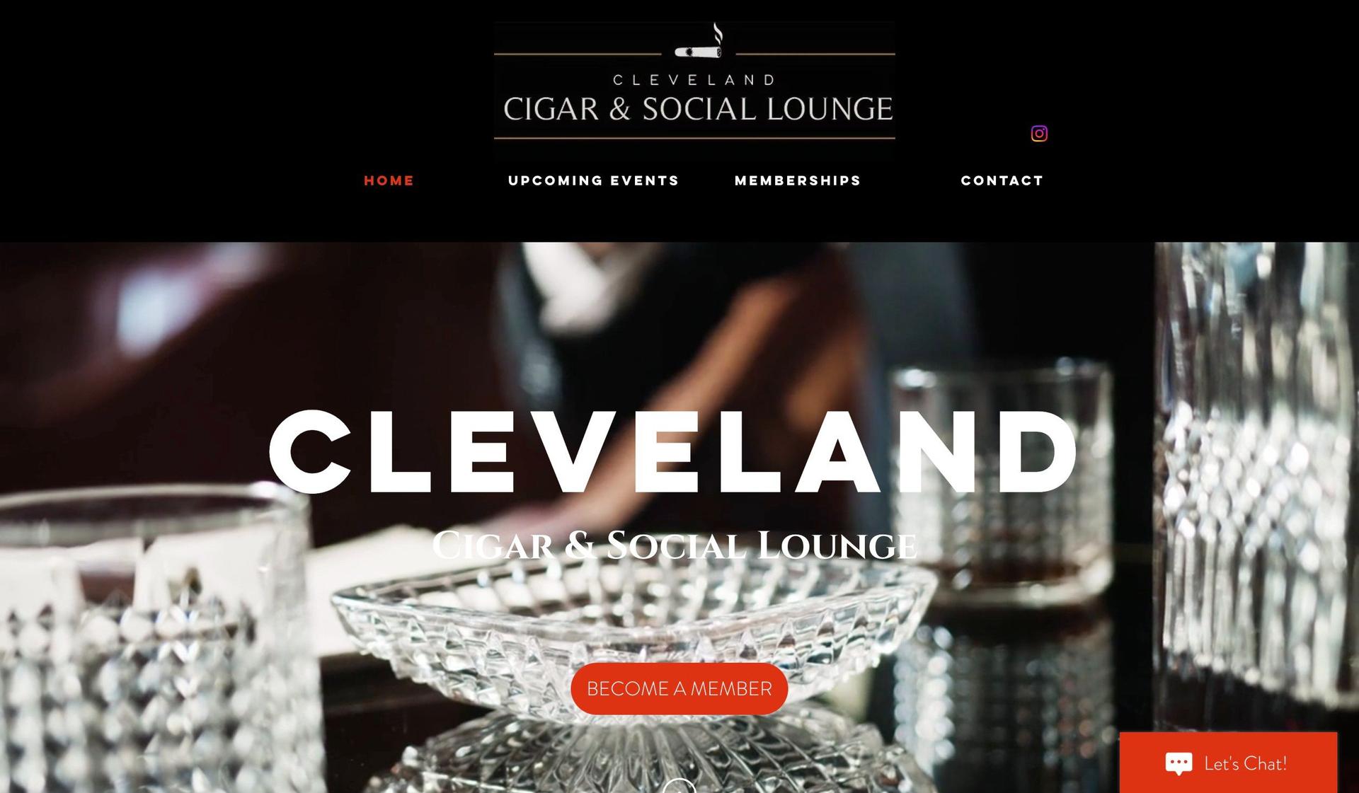 Cleveland Cigar and Social Lounge-+smoke shop website examples+