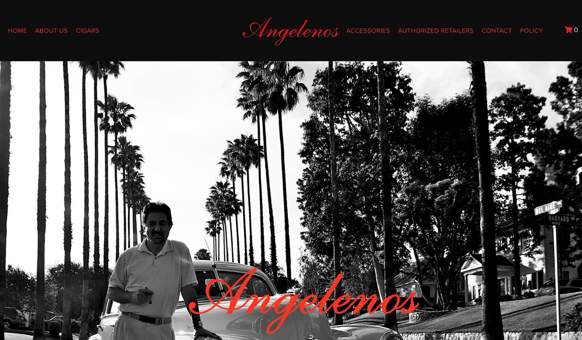 Angelenos Cigars-+smoke shop website examples+