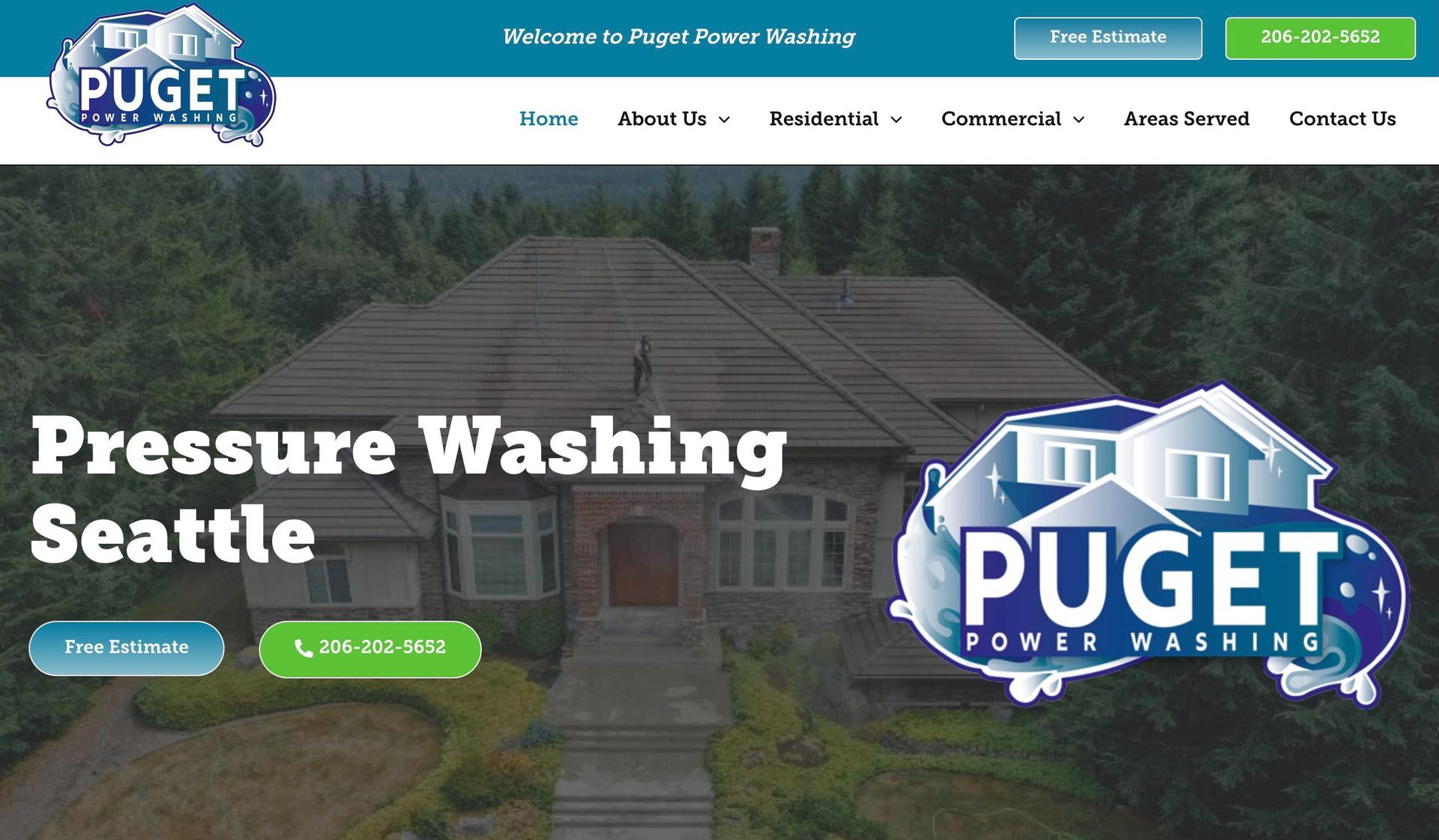 Puget Power Washing-pressure washing websites