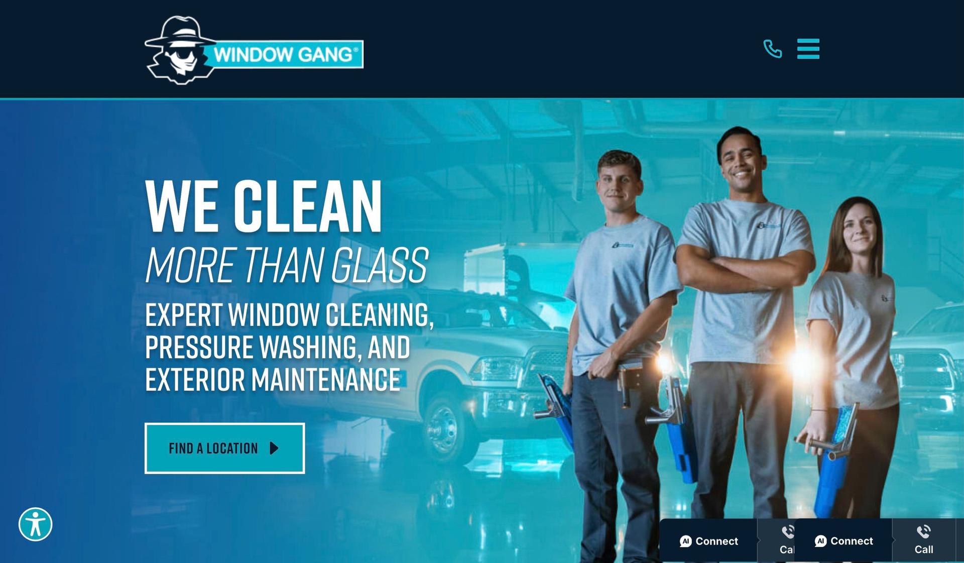 Window Gang-pressure washing websites