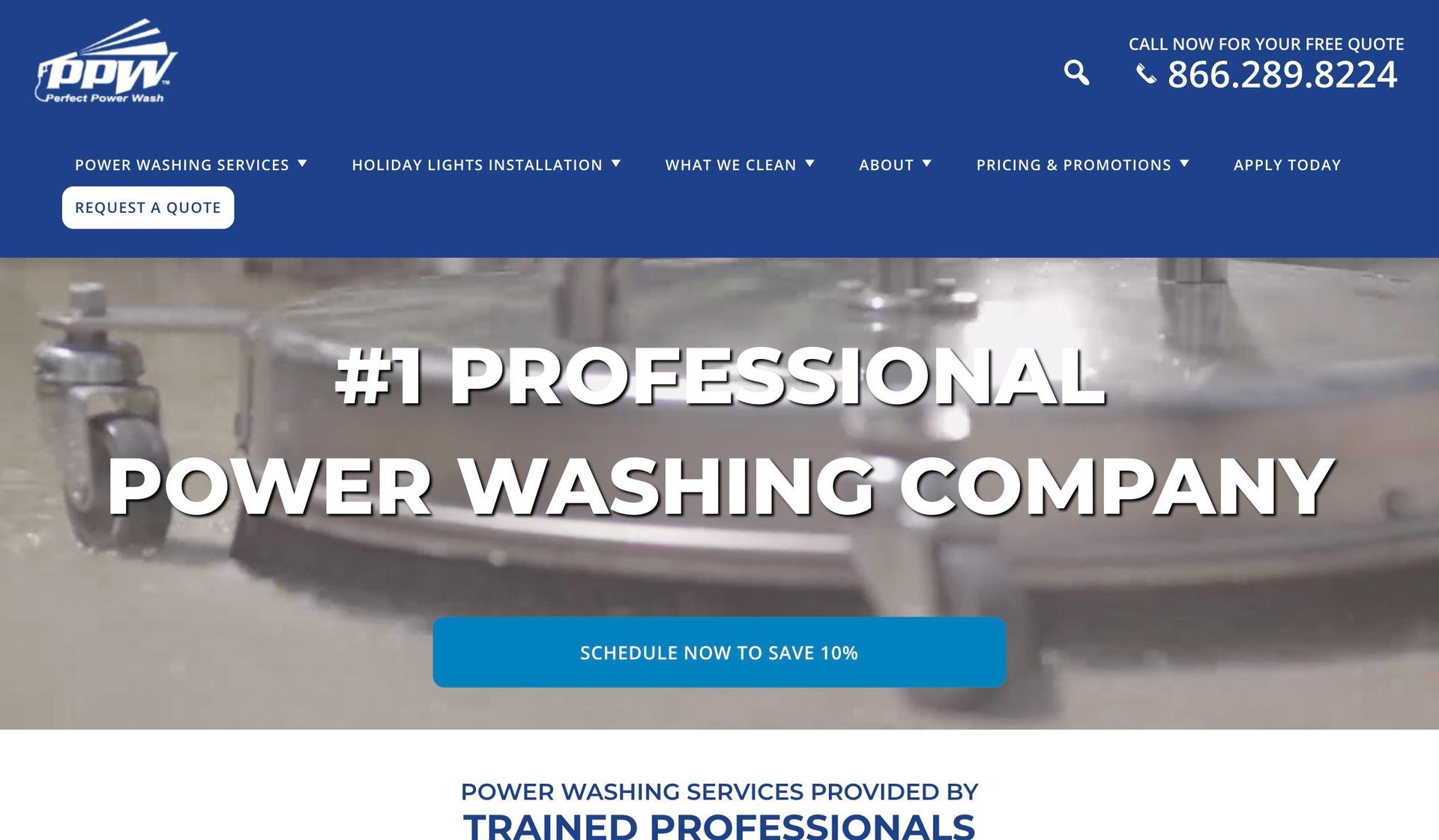 Perfect Power Wash-pressure washing websites