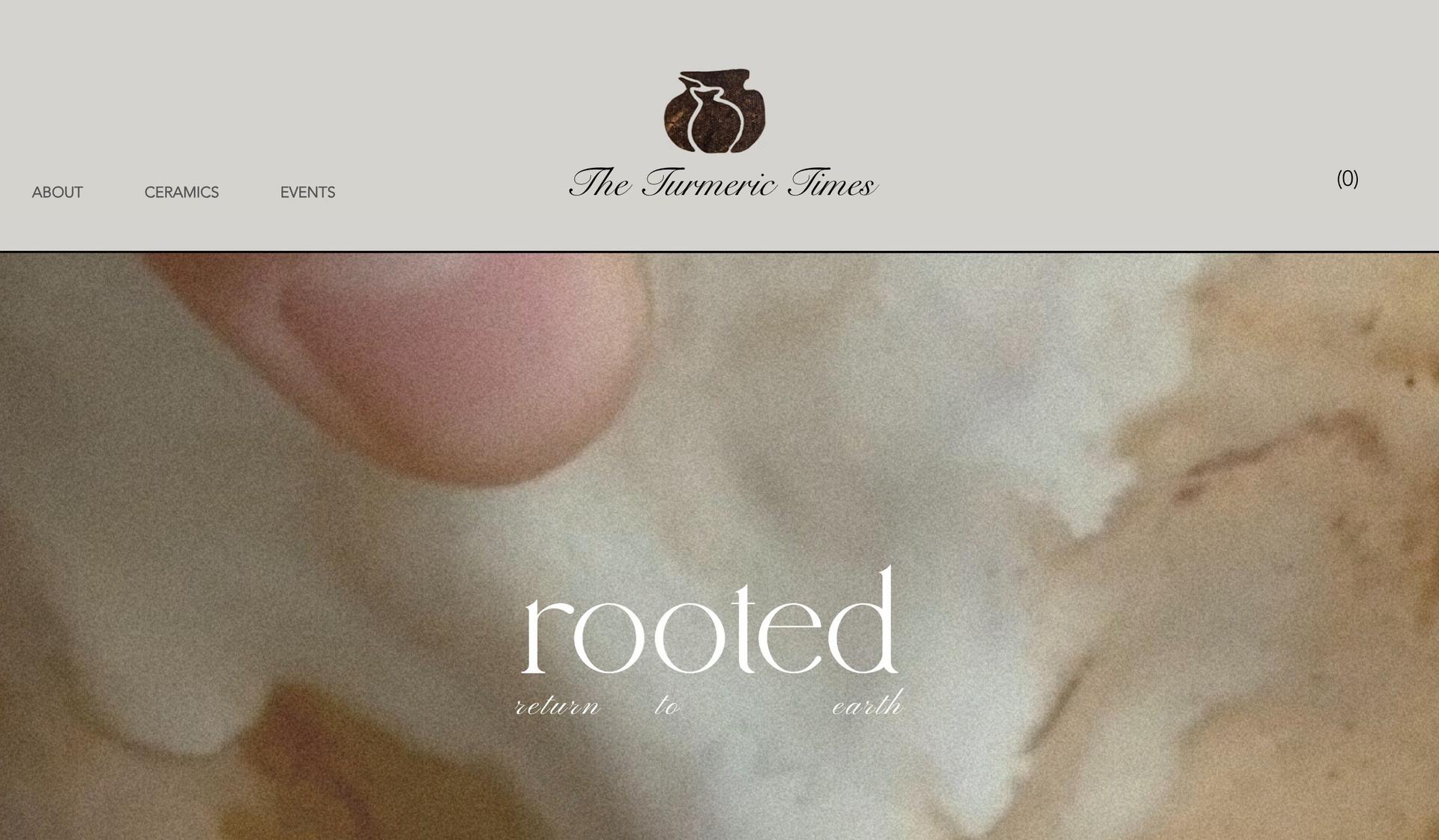 The Turmeric Times-ceramic store web designs
