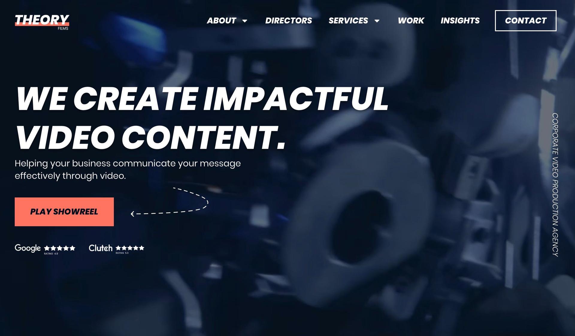 Theory Films-film production company websites