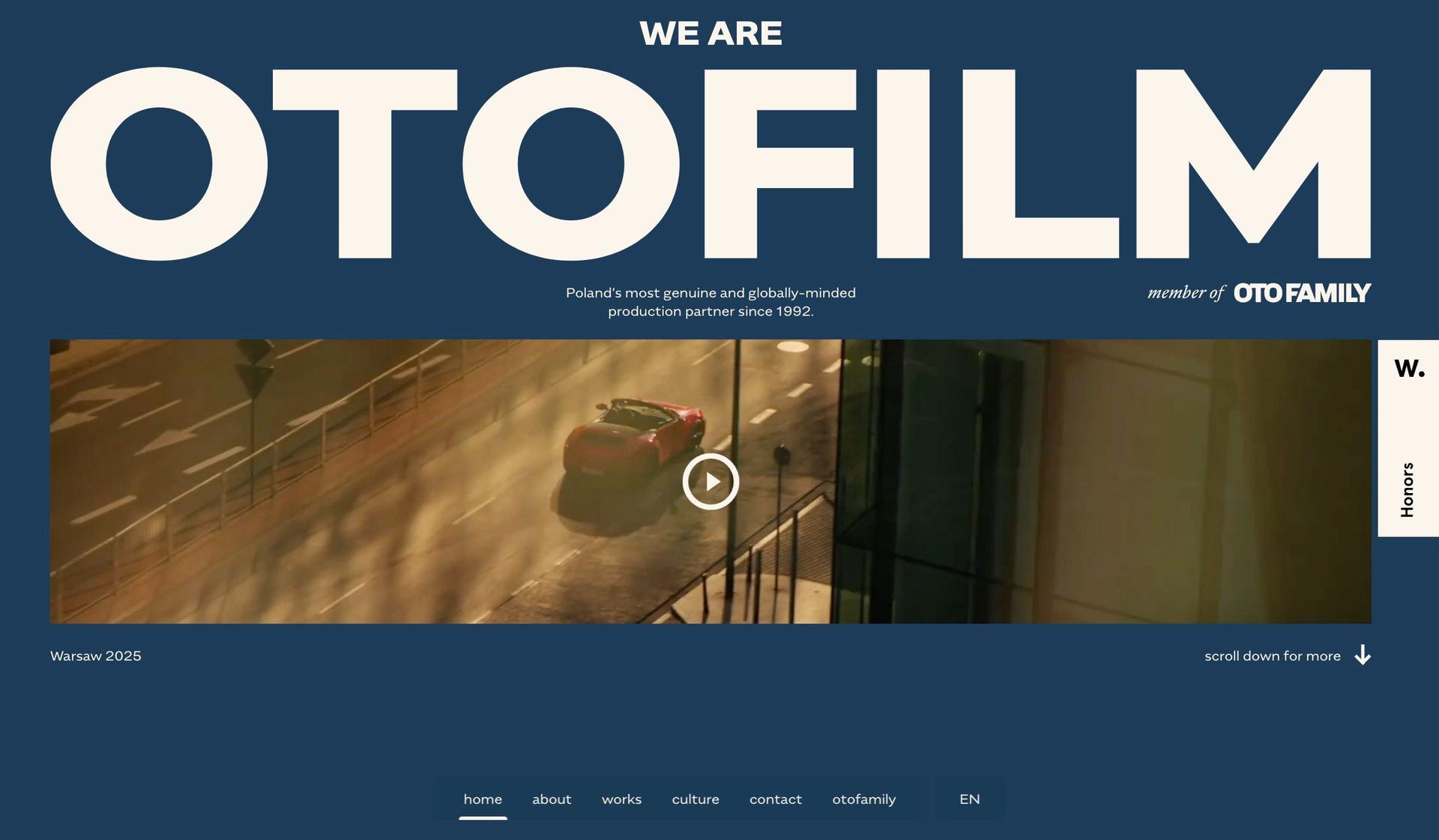 Oto Film-film production company websites