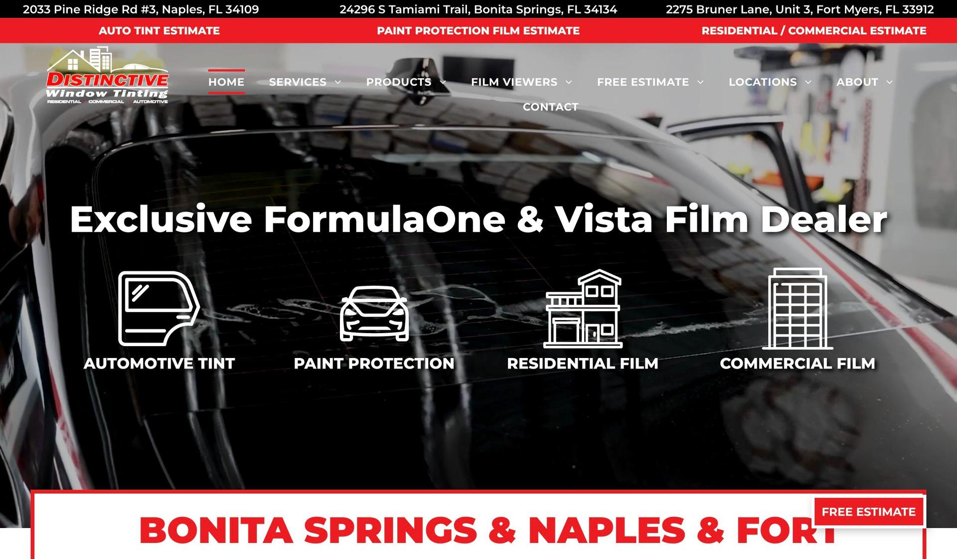 Distinctive Tint-window tinting websites