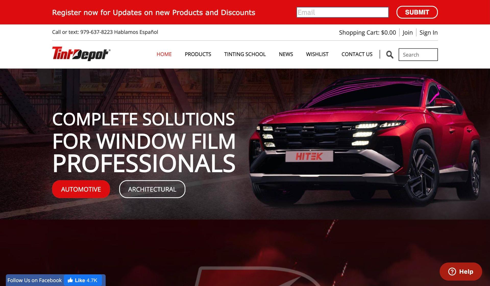 Tint Depot-window tinting websites