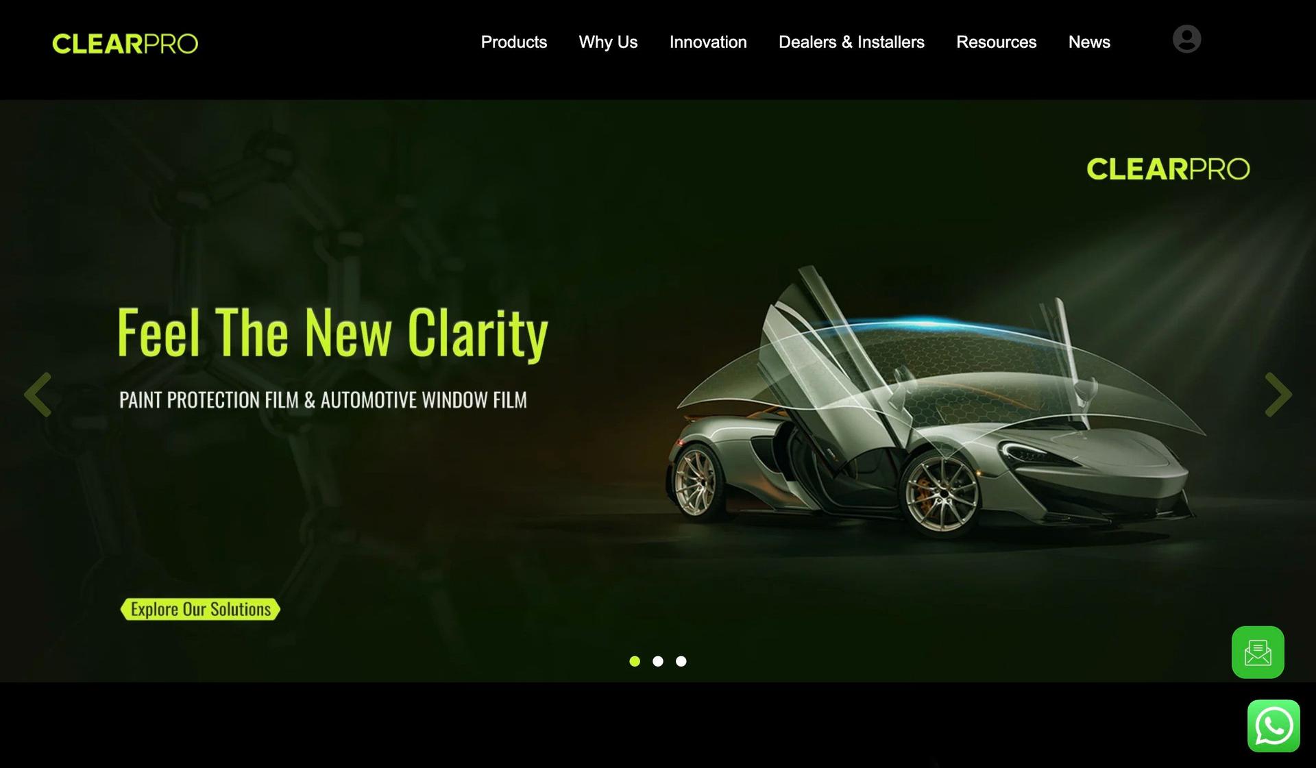Clear Pro-window tinting websites