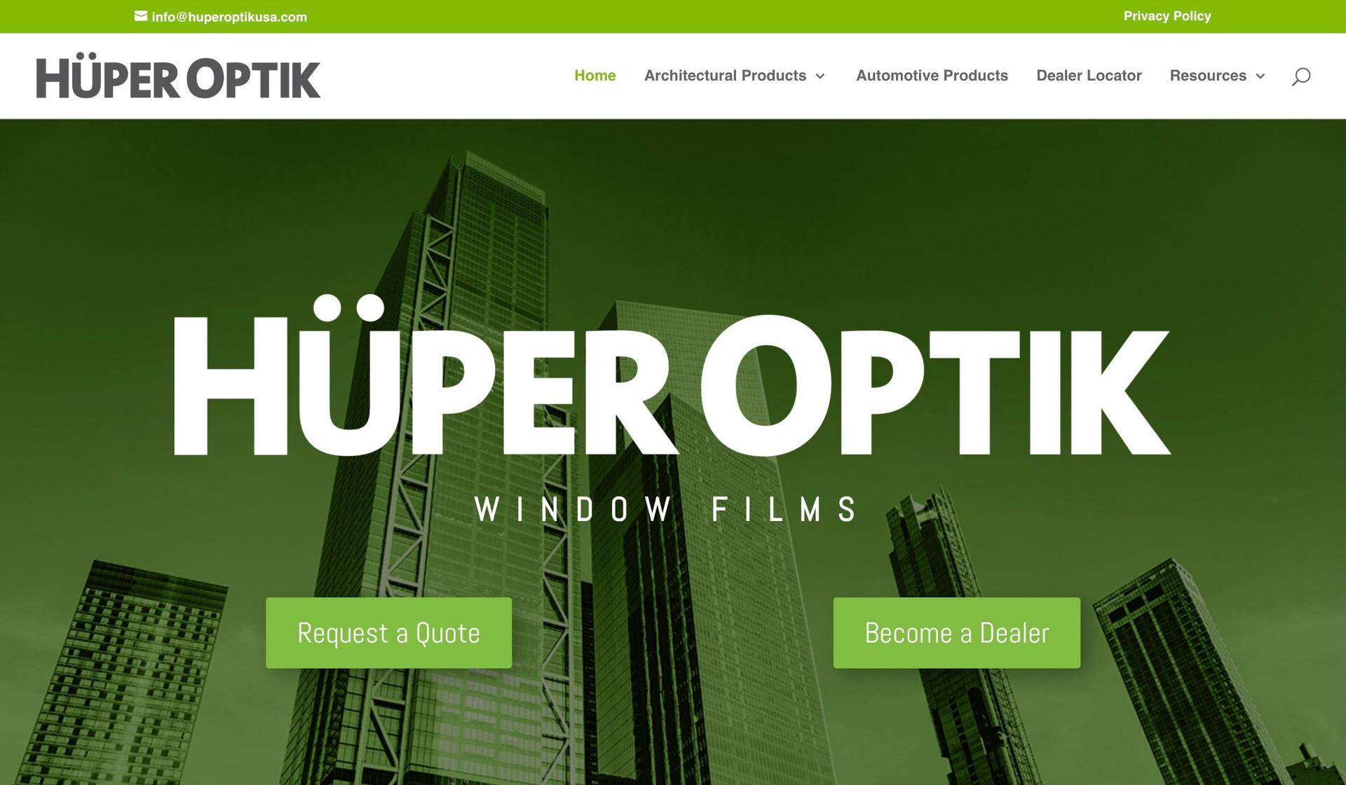 Huper Optik USA-window tinting websites