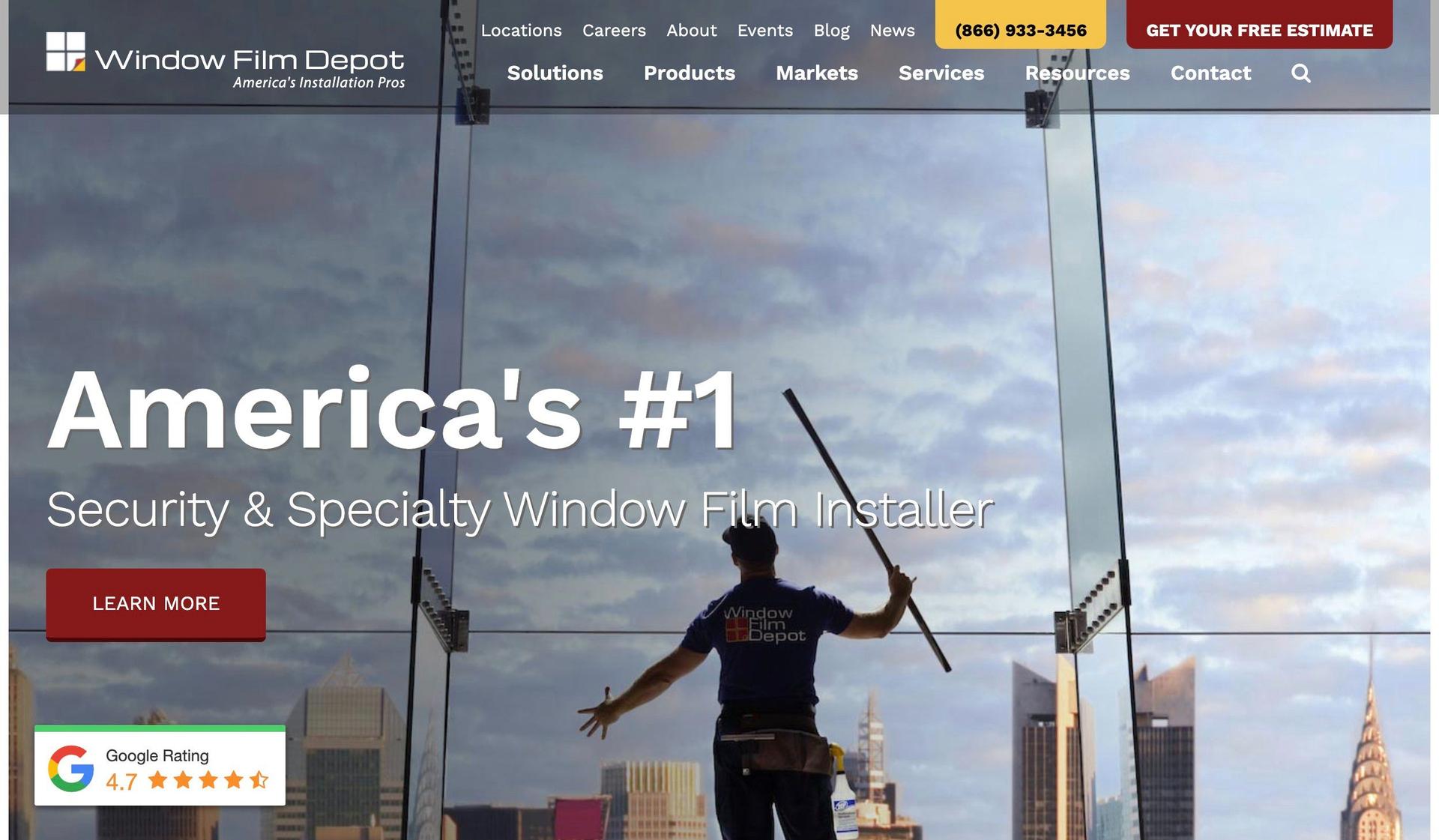 Window Film Depot-window tinting websites