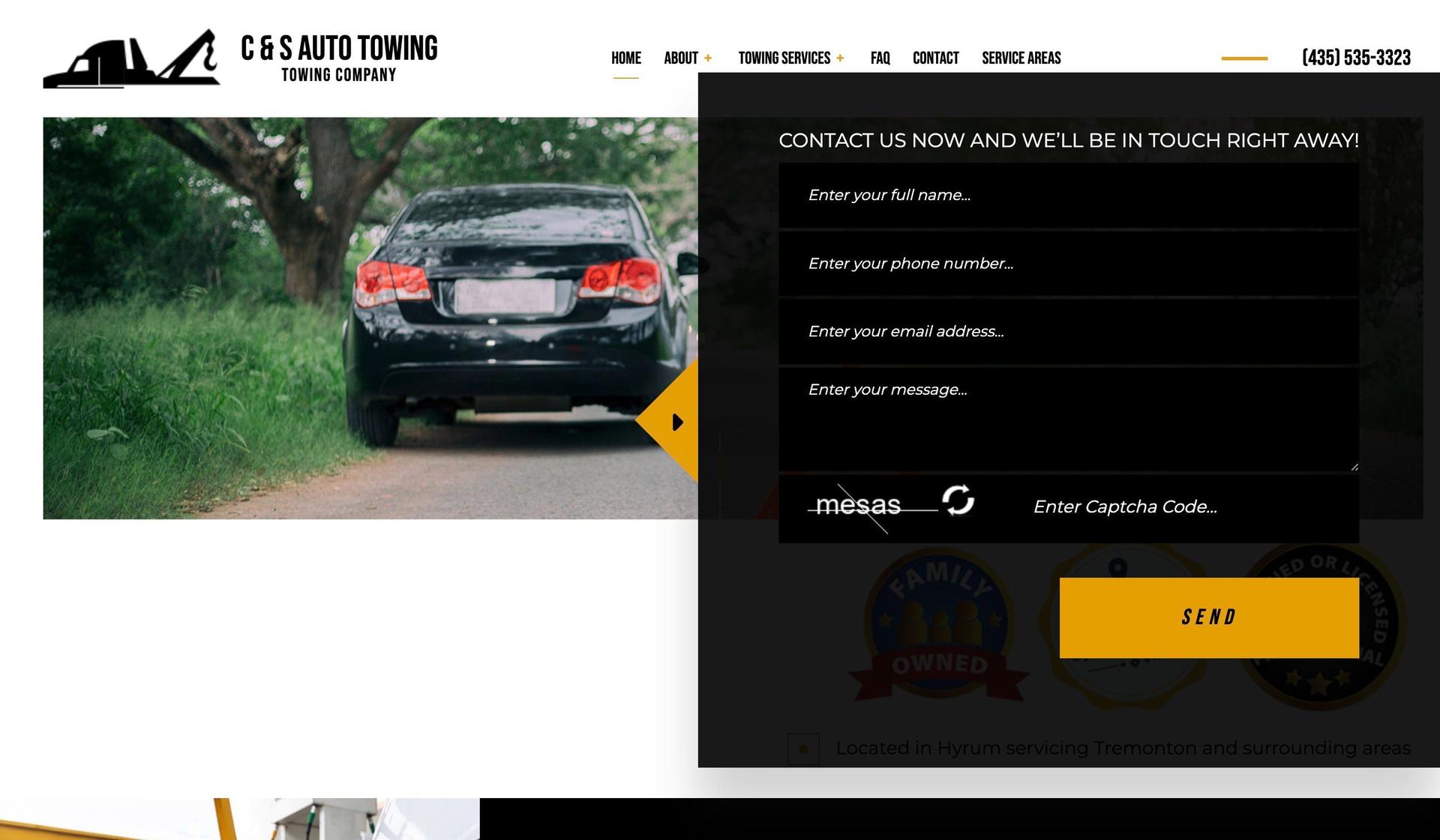 CS Auto Towing-auto towing websites