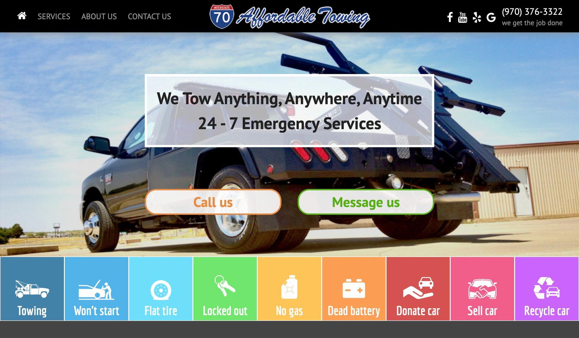 CO Towing-auto towing websites