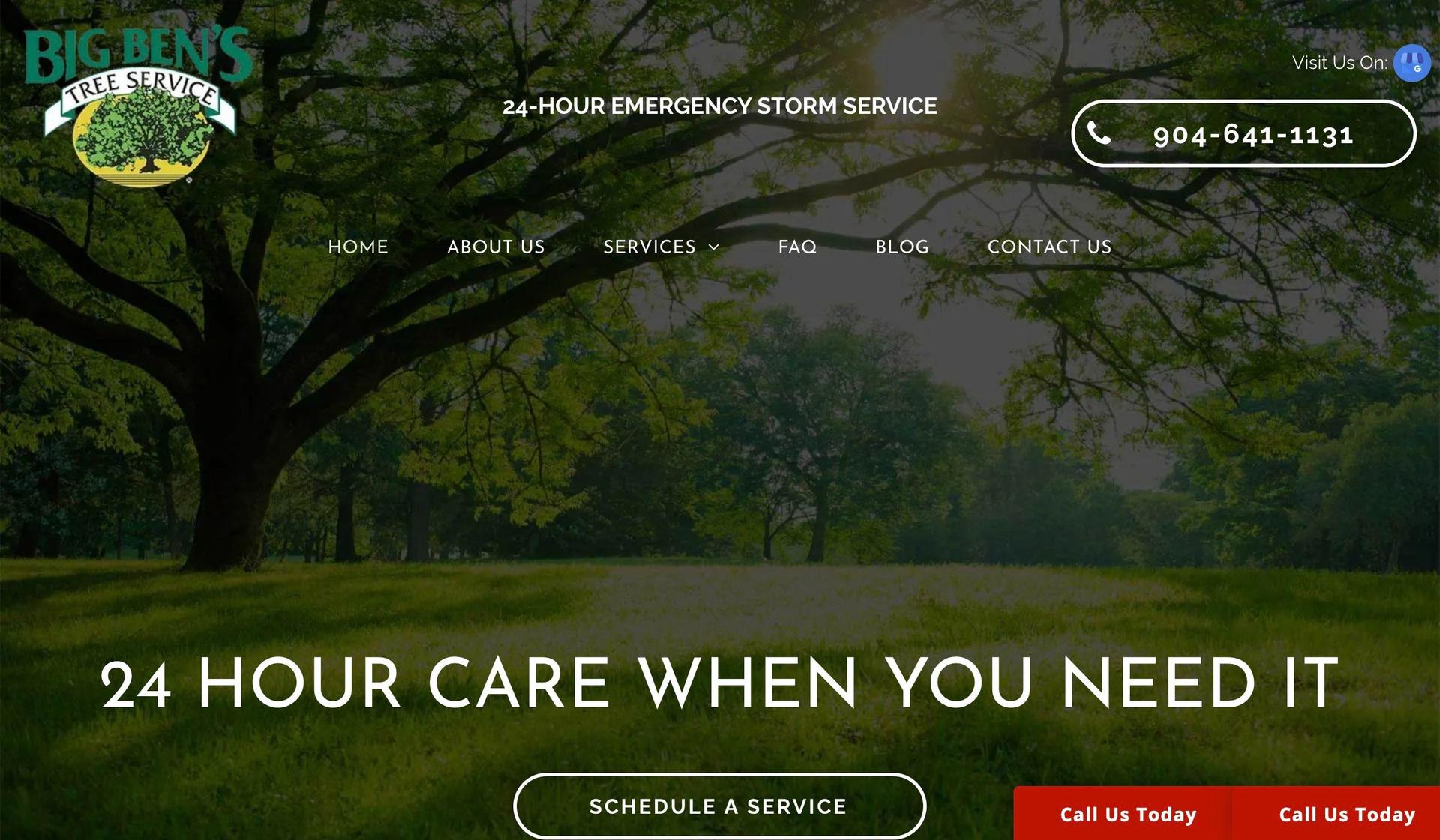 Big Ben's Tree Service-tree service websites