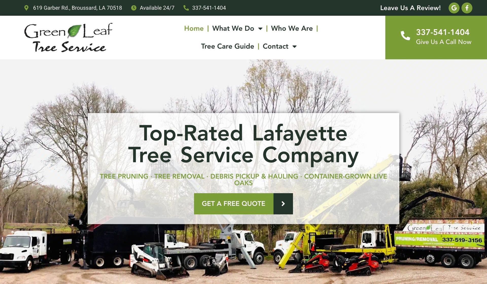 Greenleaf Tree Experts-tree service websites