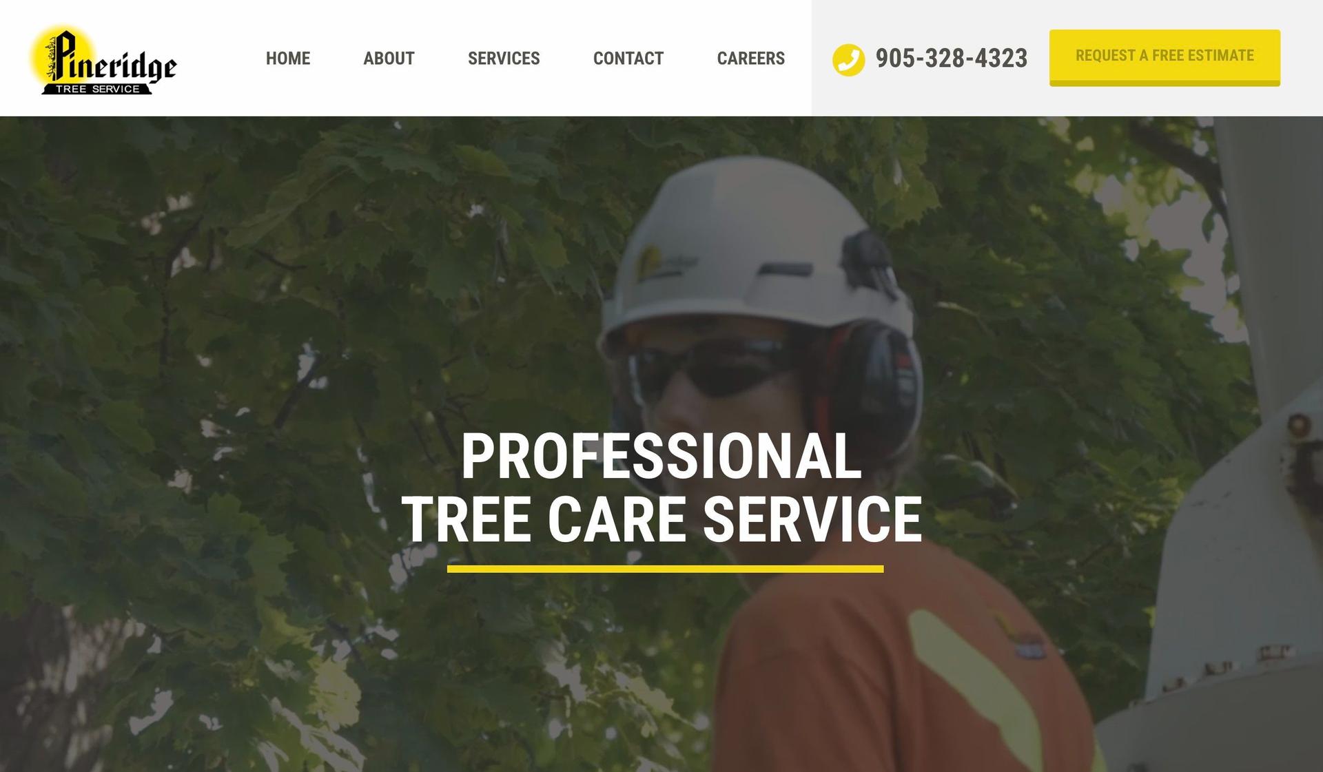 Pine Ridge Tree Service-tree service websites