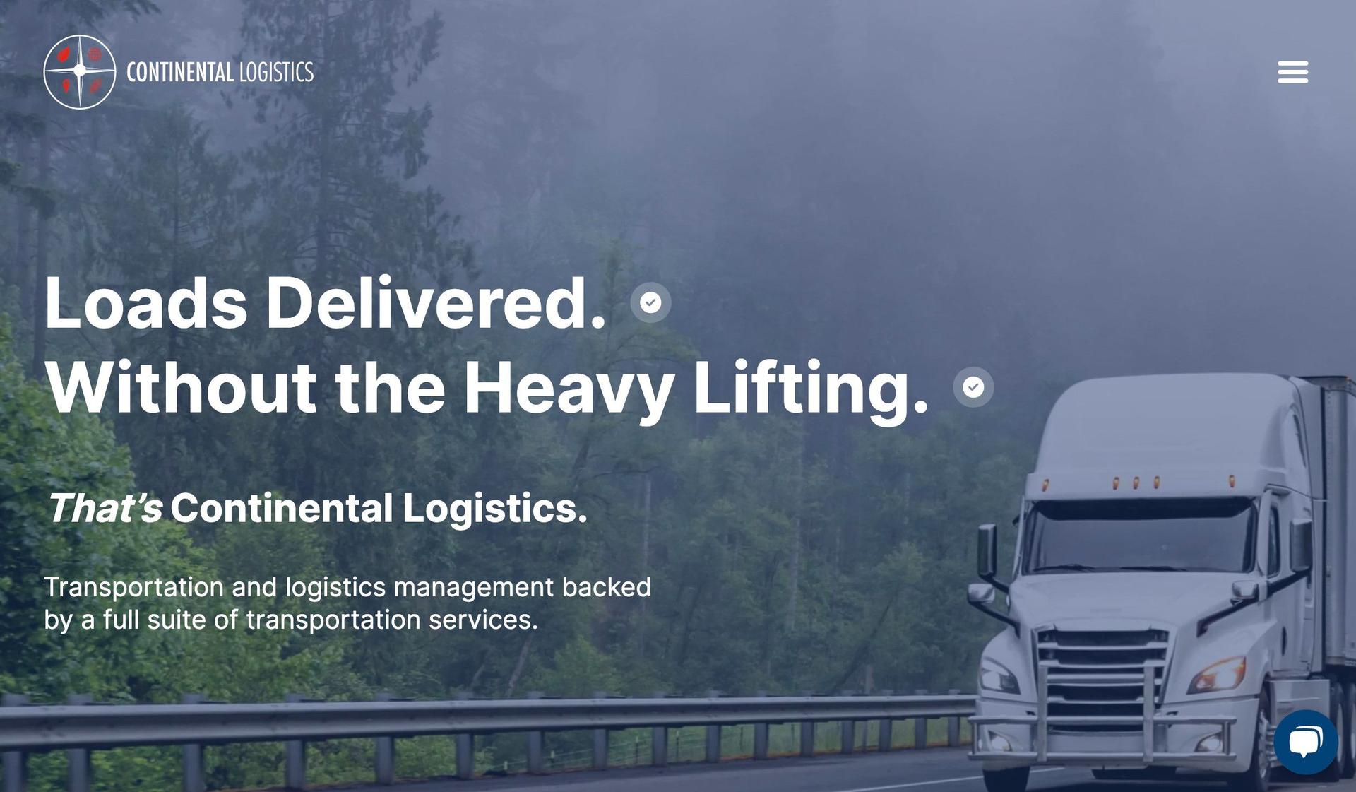 Continental Logistics-transportation websites