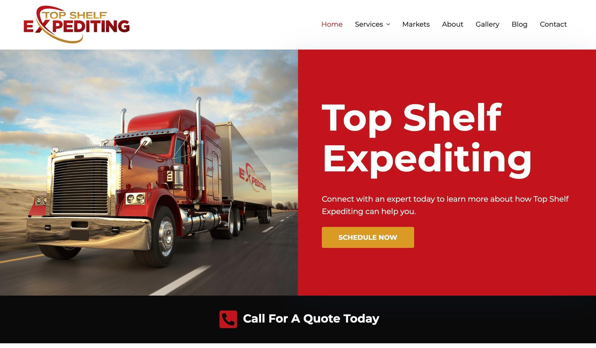 Top Shelf Expediting-transportation websites