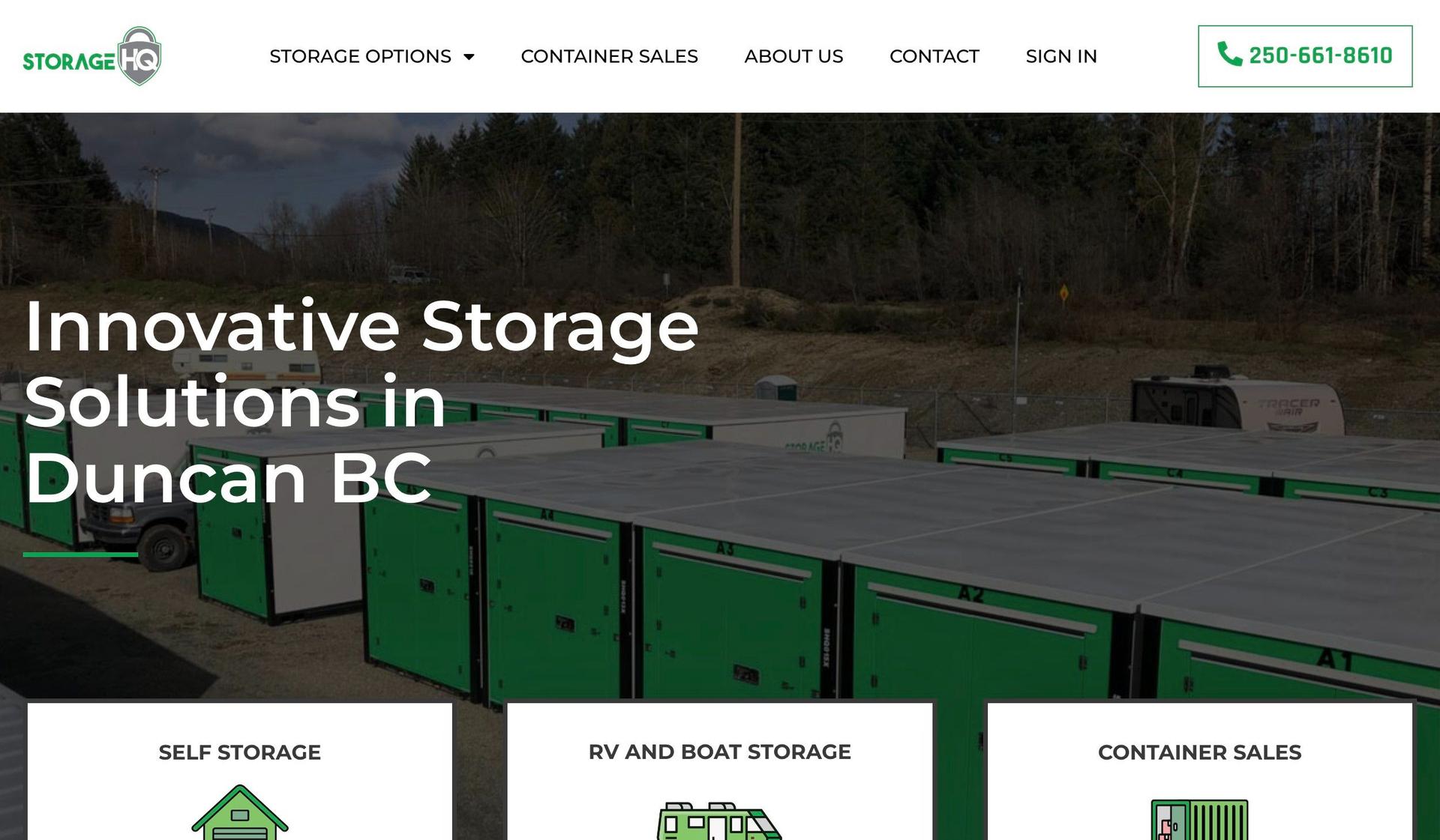 Storage HQ-self storage websites