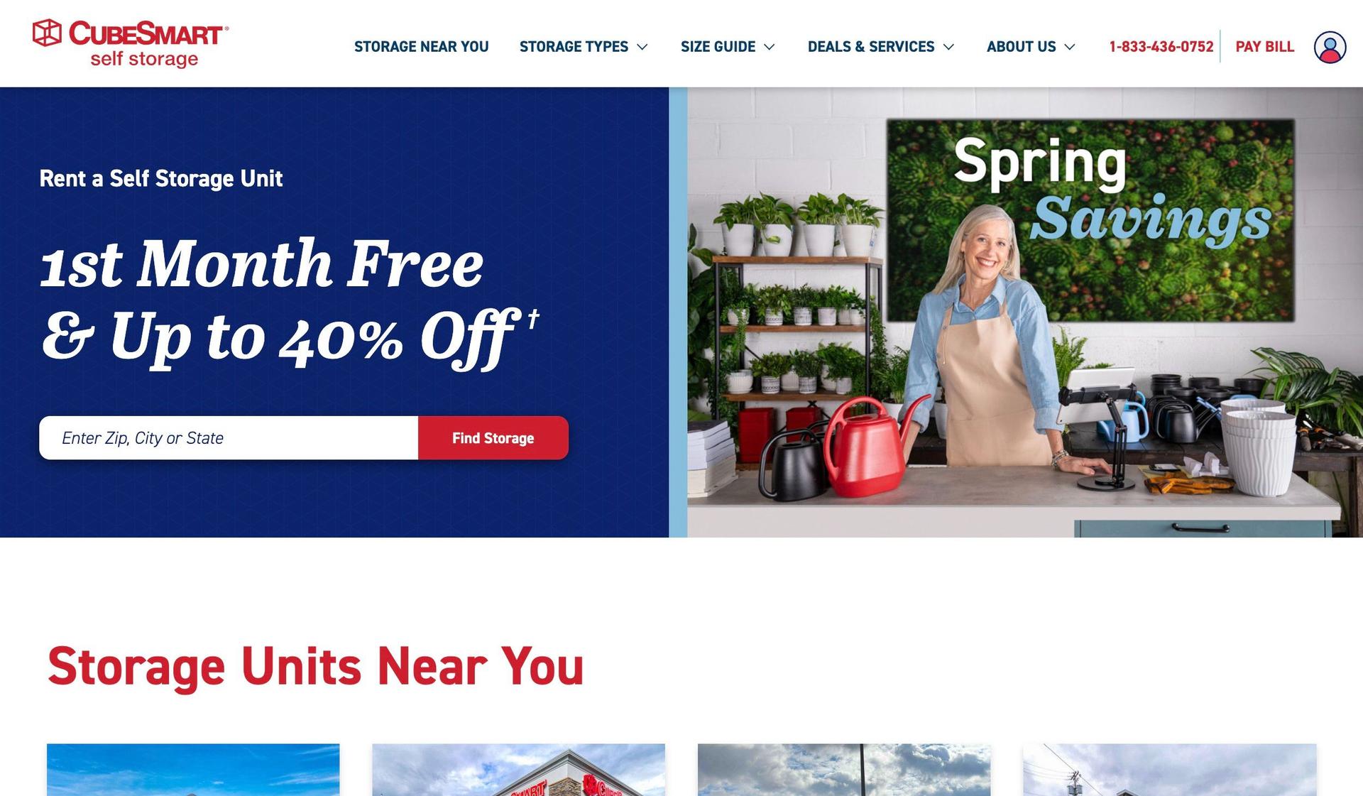 CubeSmart-self storage websites