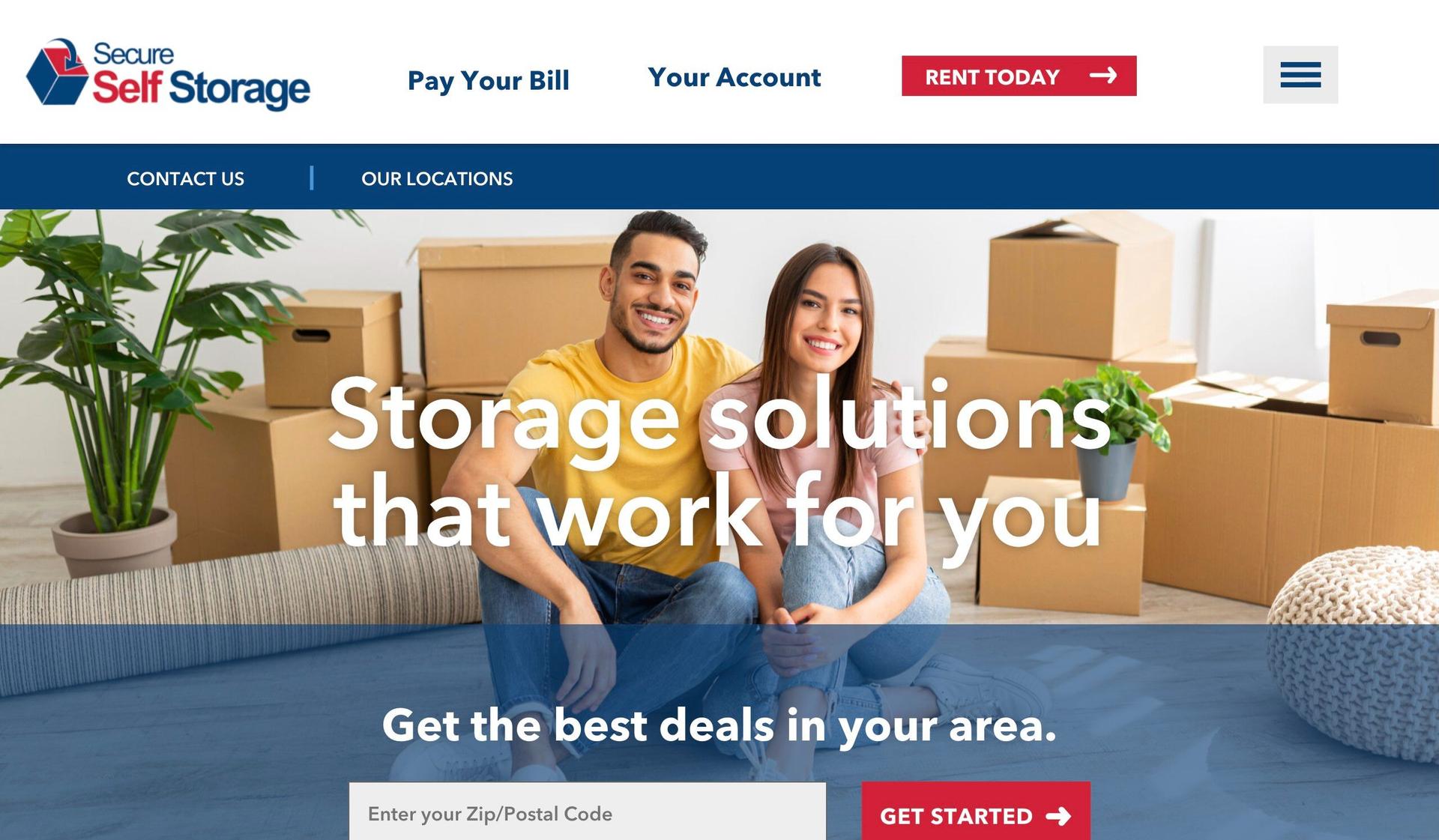 Secure Self Storage-self storage websites